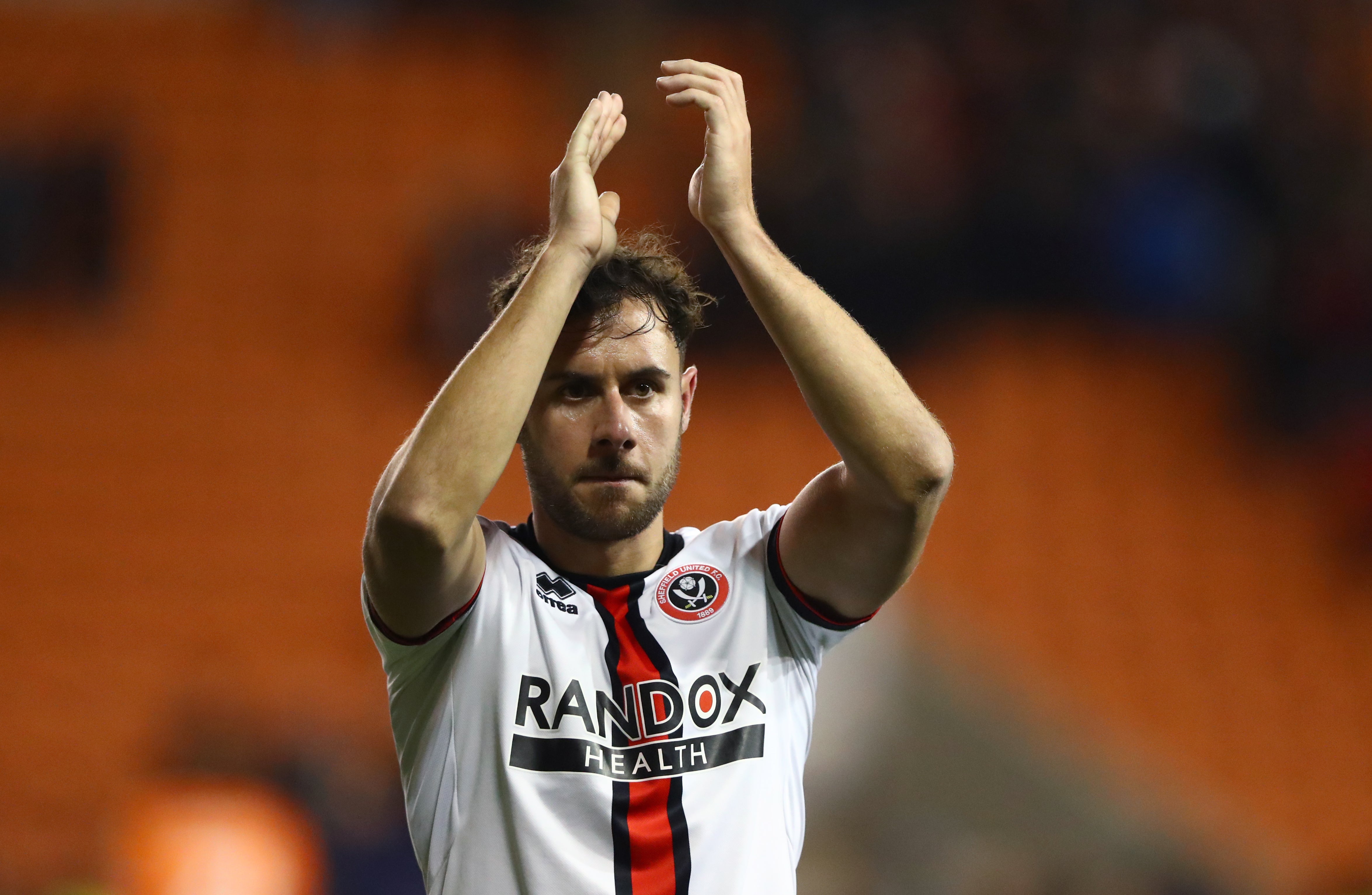 George Baldock spent over seven years with Sheffield United (Tim Markland/PA)