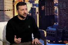 Ukraine-Russia war latest: Zelensky explains what it would take to end Putin’s war in 2025