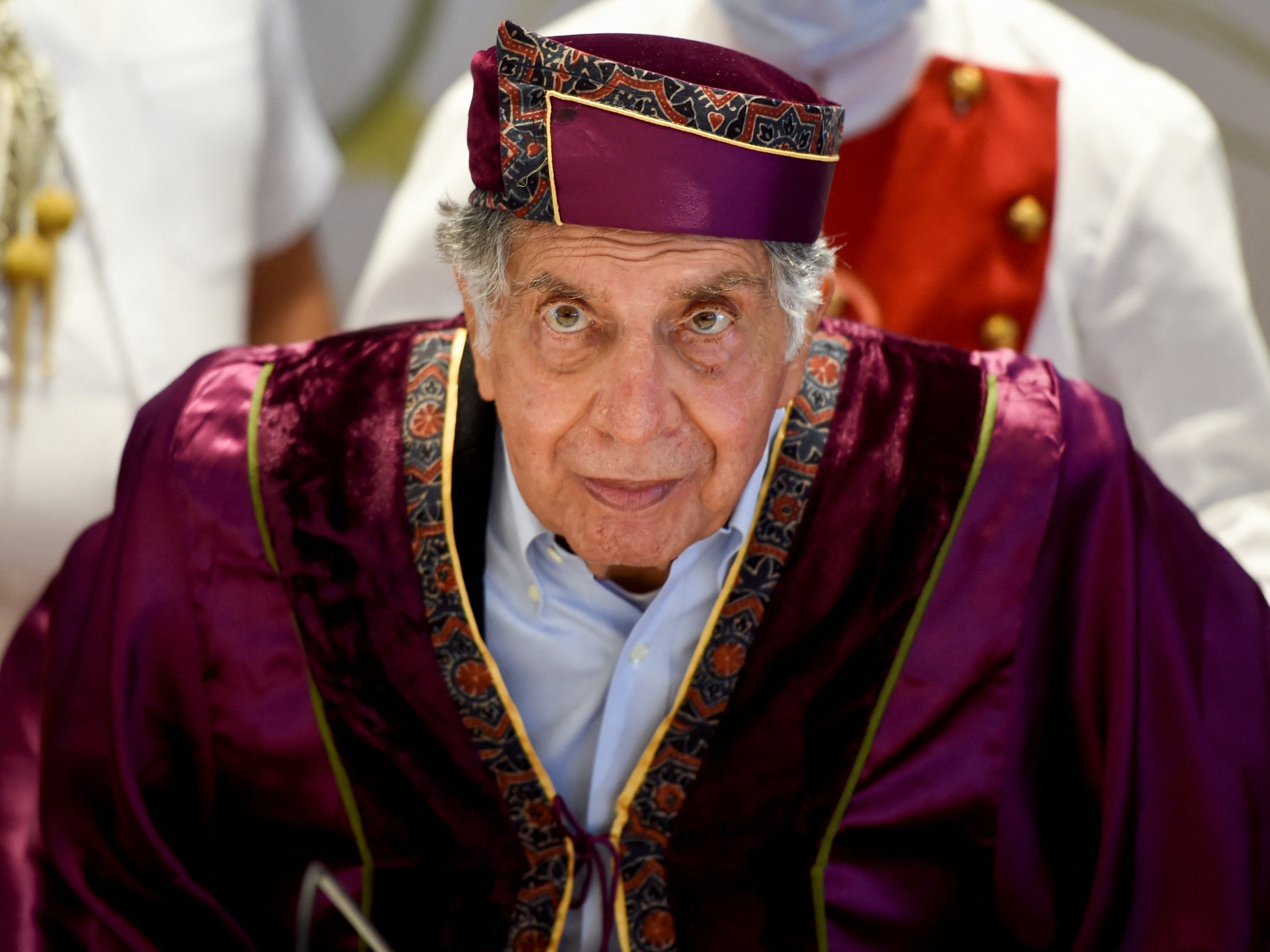 File. Ratan Tata at an event to receive a Doctor of Literature honorary title from the HSNC University in Mumbai on 11 June 2022. Tata received a state funeral on Thursday, 10 October 2024