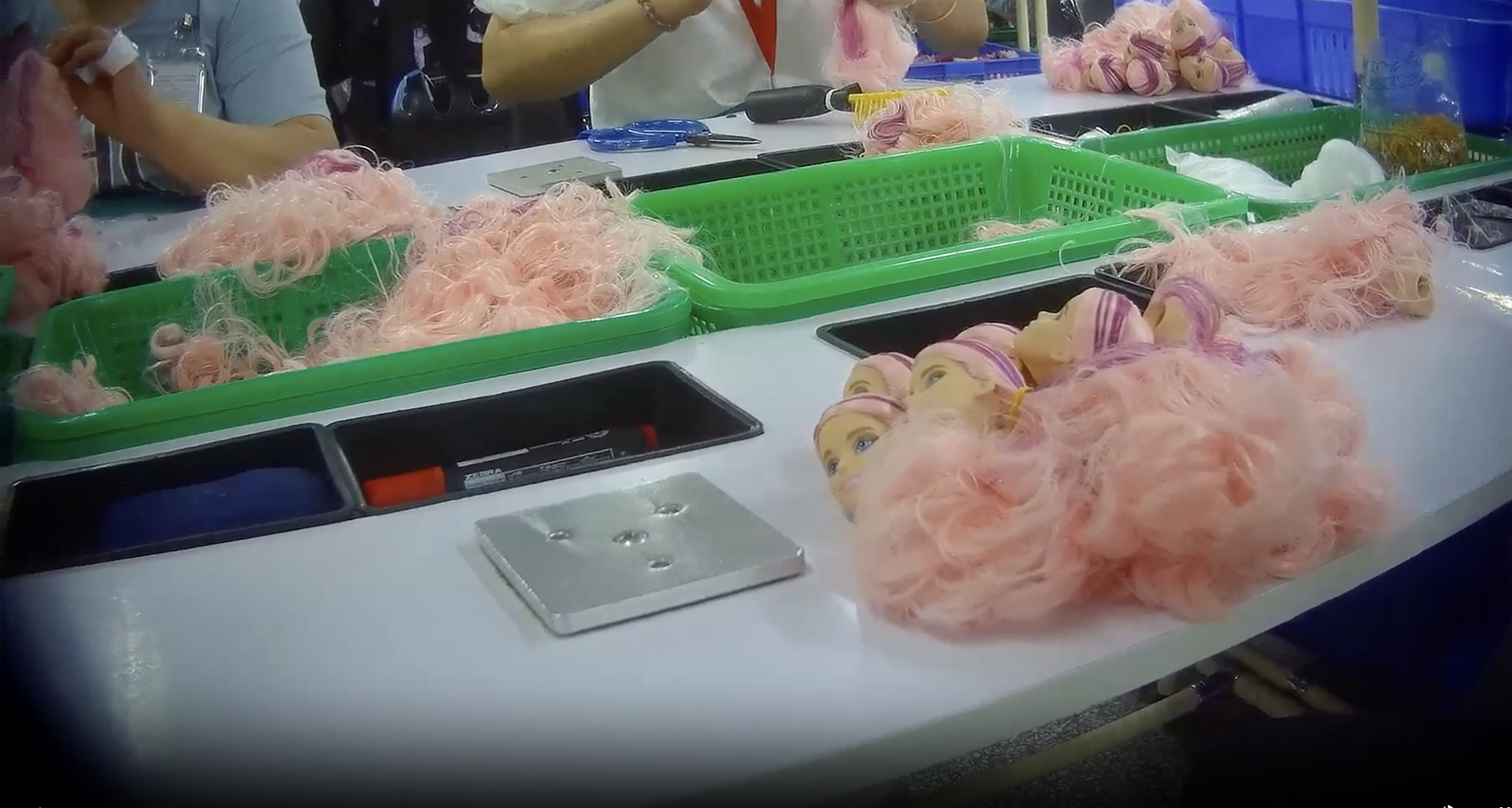 Inside the factory where the film was made