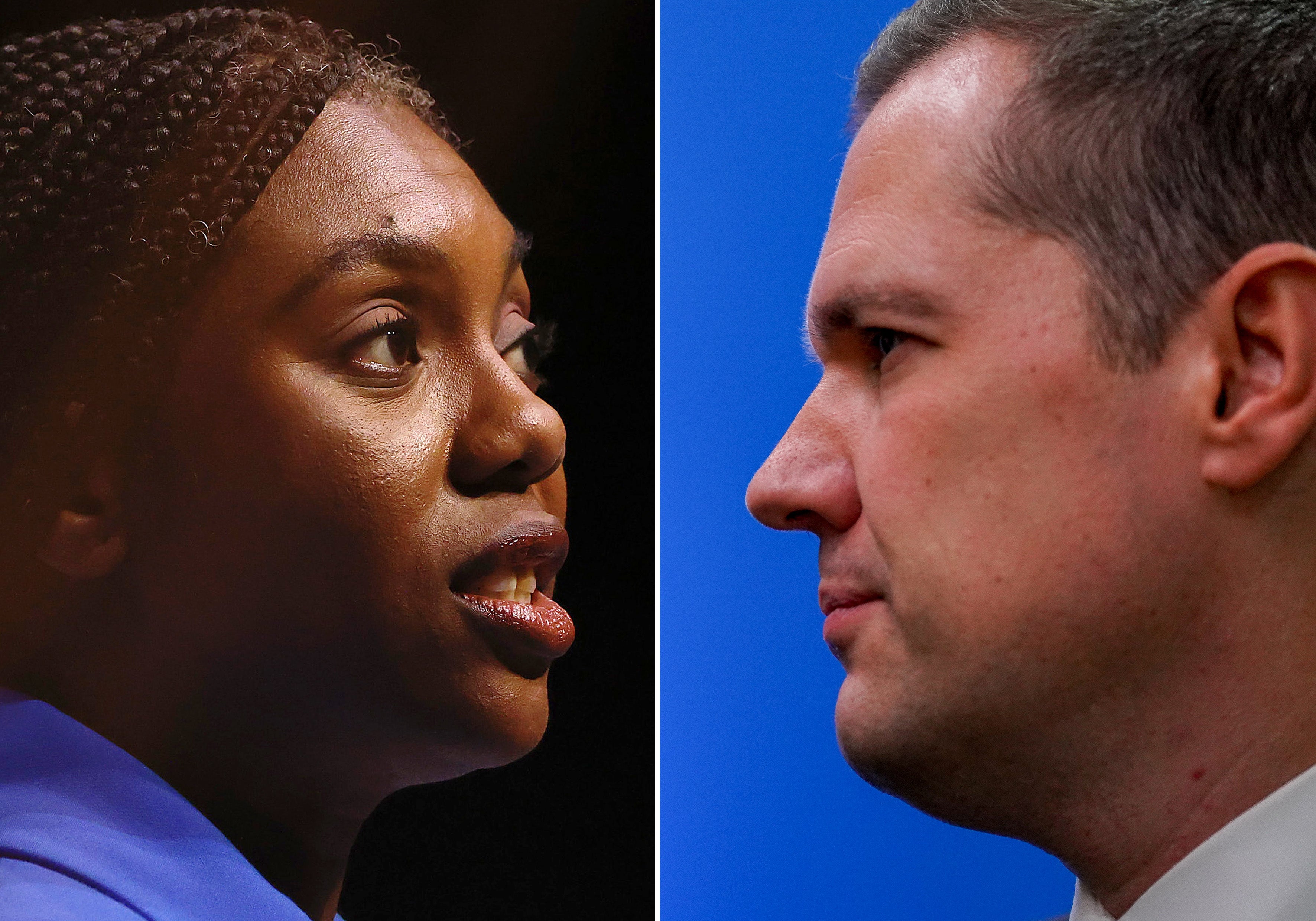 Kemi Badenoch and Robert Jenrick – the two remaining Conservative leadership candidates