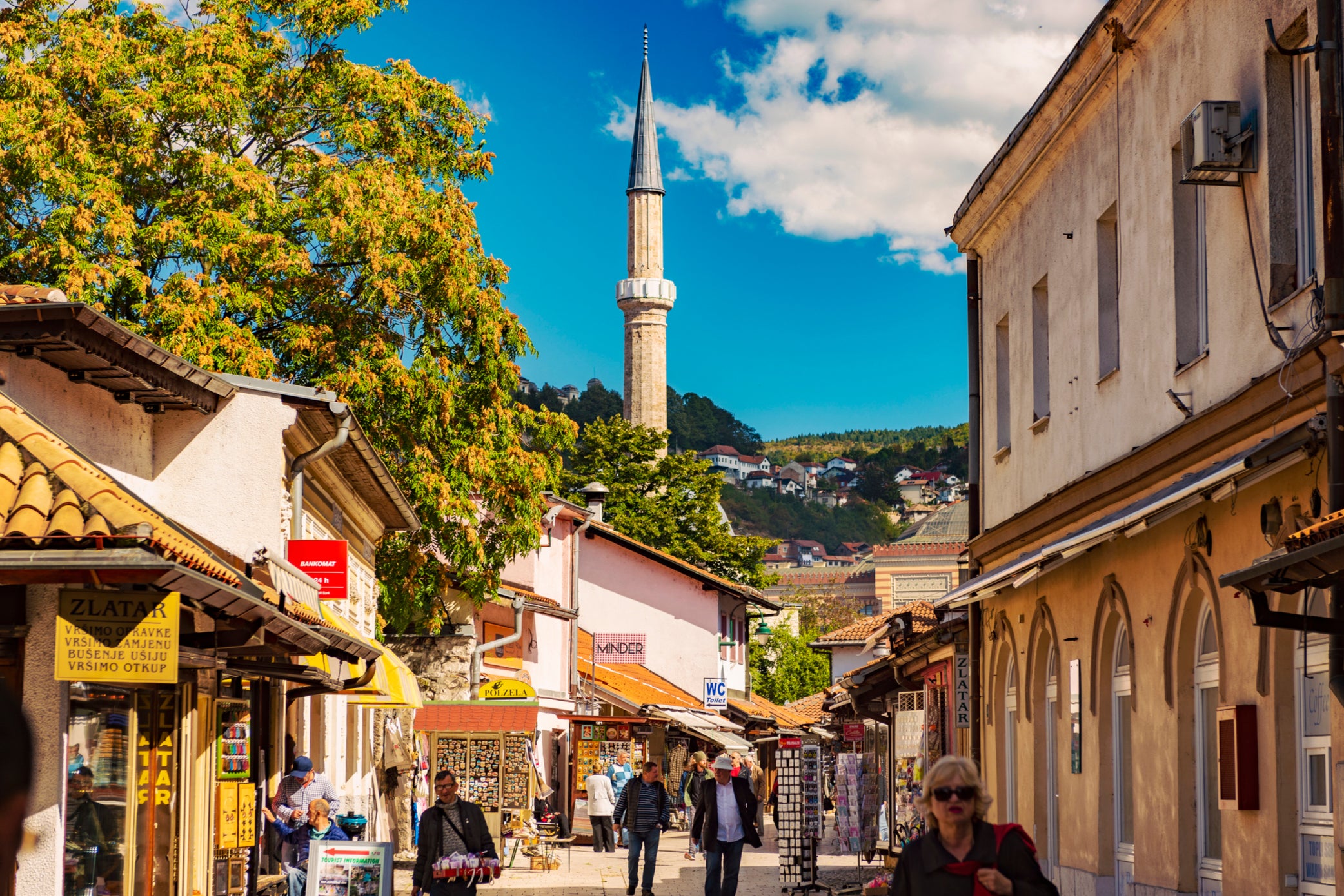 Sarajevo has seen a 45 per cent drop in its flight fares in 2024