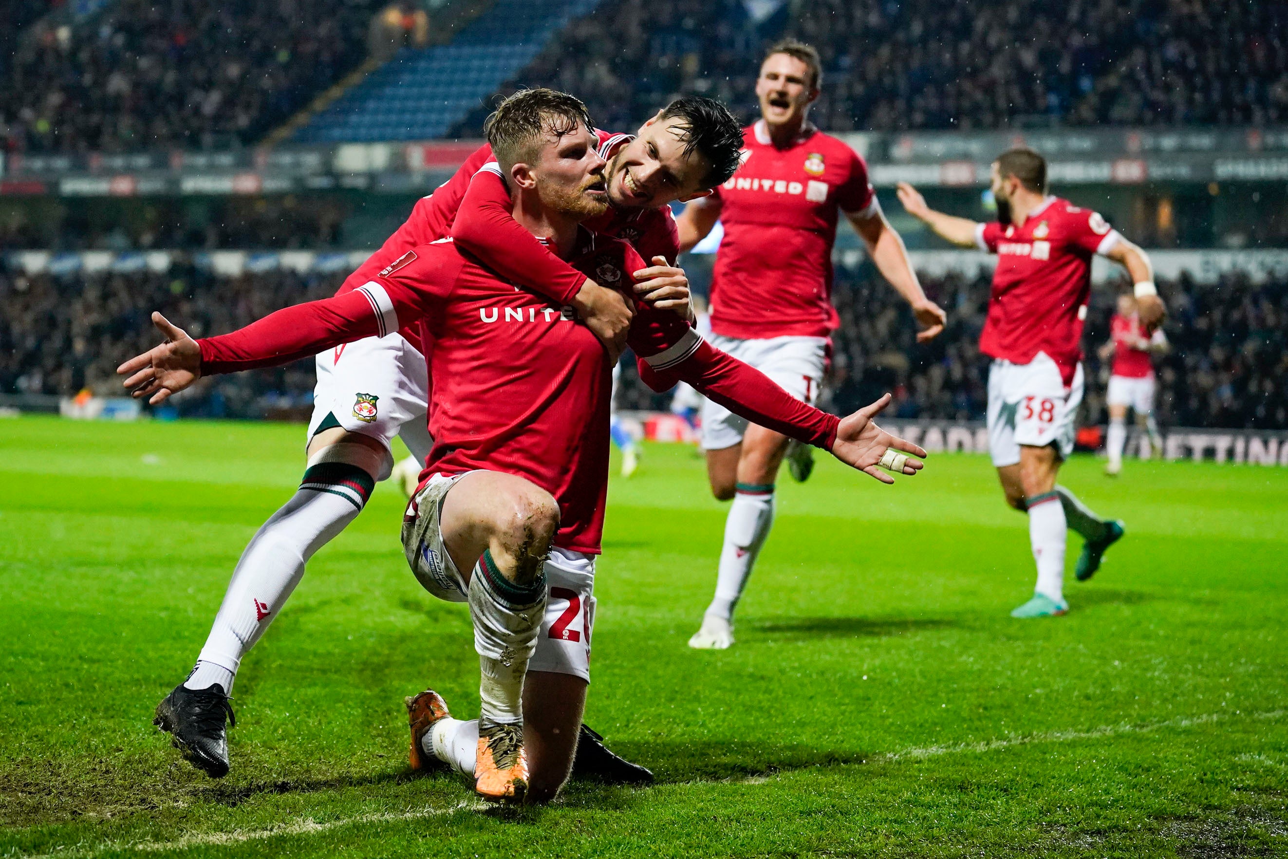 Harrogate Town will host Wrexham in the first round