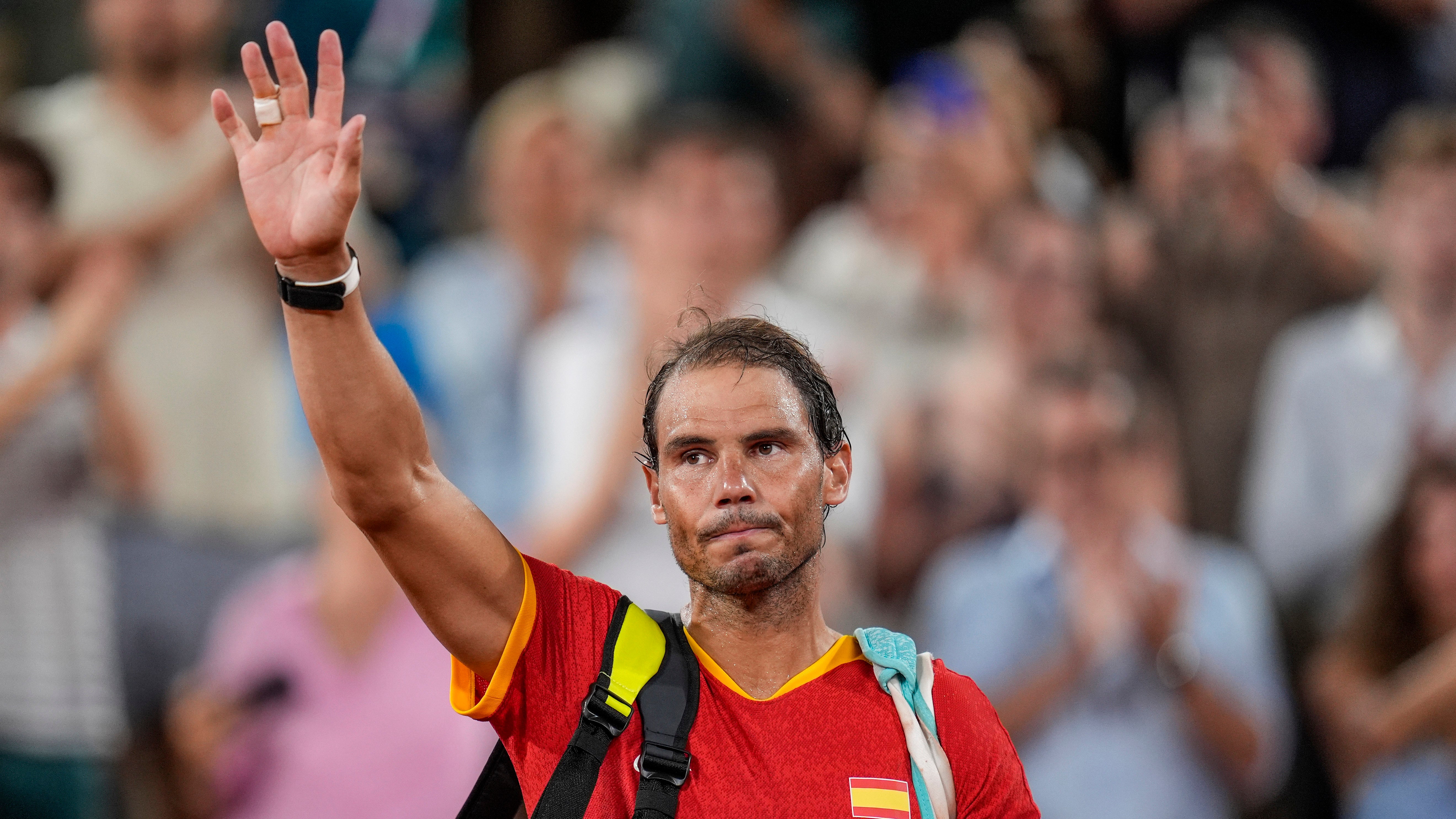 Rafael Nadal is playing his final event as a professional