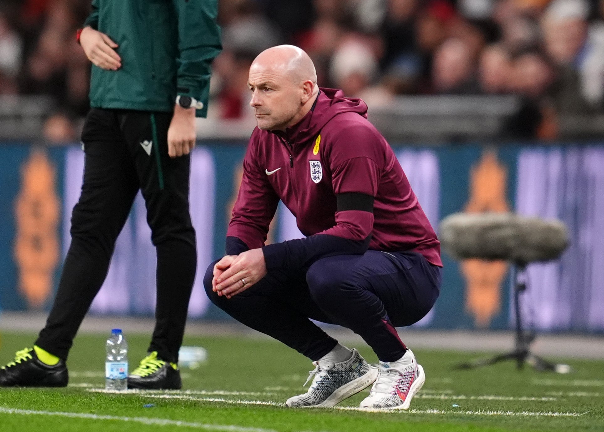 Lee Carsley distanced himself from the England manager job (Adam Davy/PA)