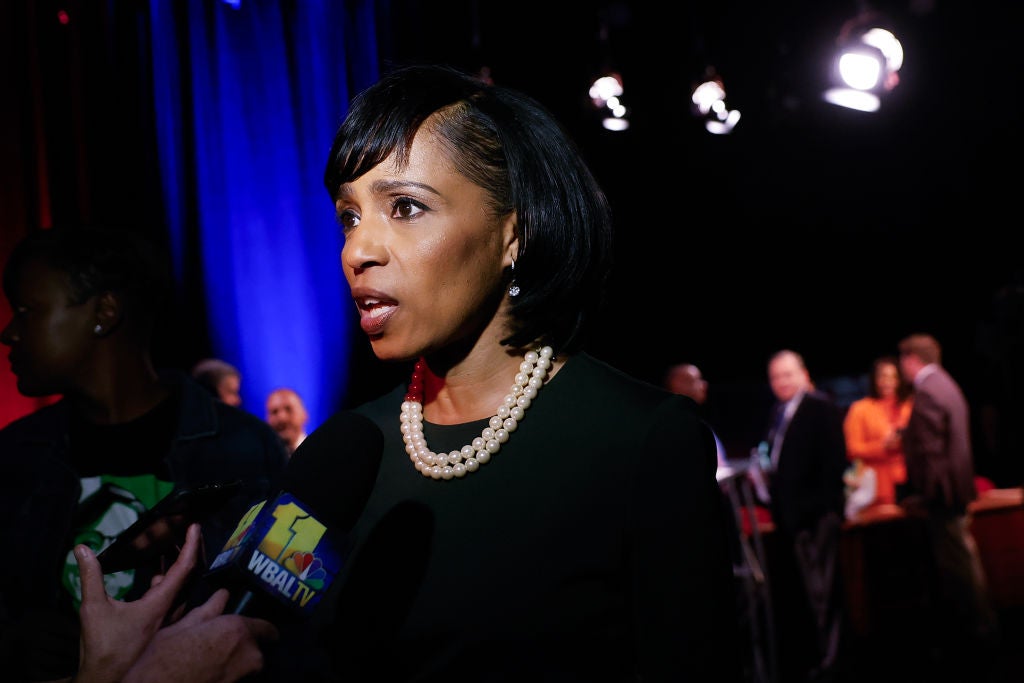 Angela Alsobrooks, Prince George’s County Executive, eagerly tied herself to Democratic Vice President Kamala Harris at Thursday’s debate