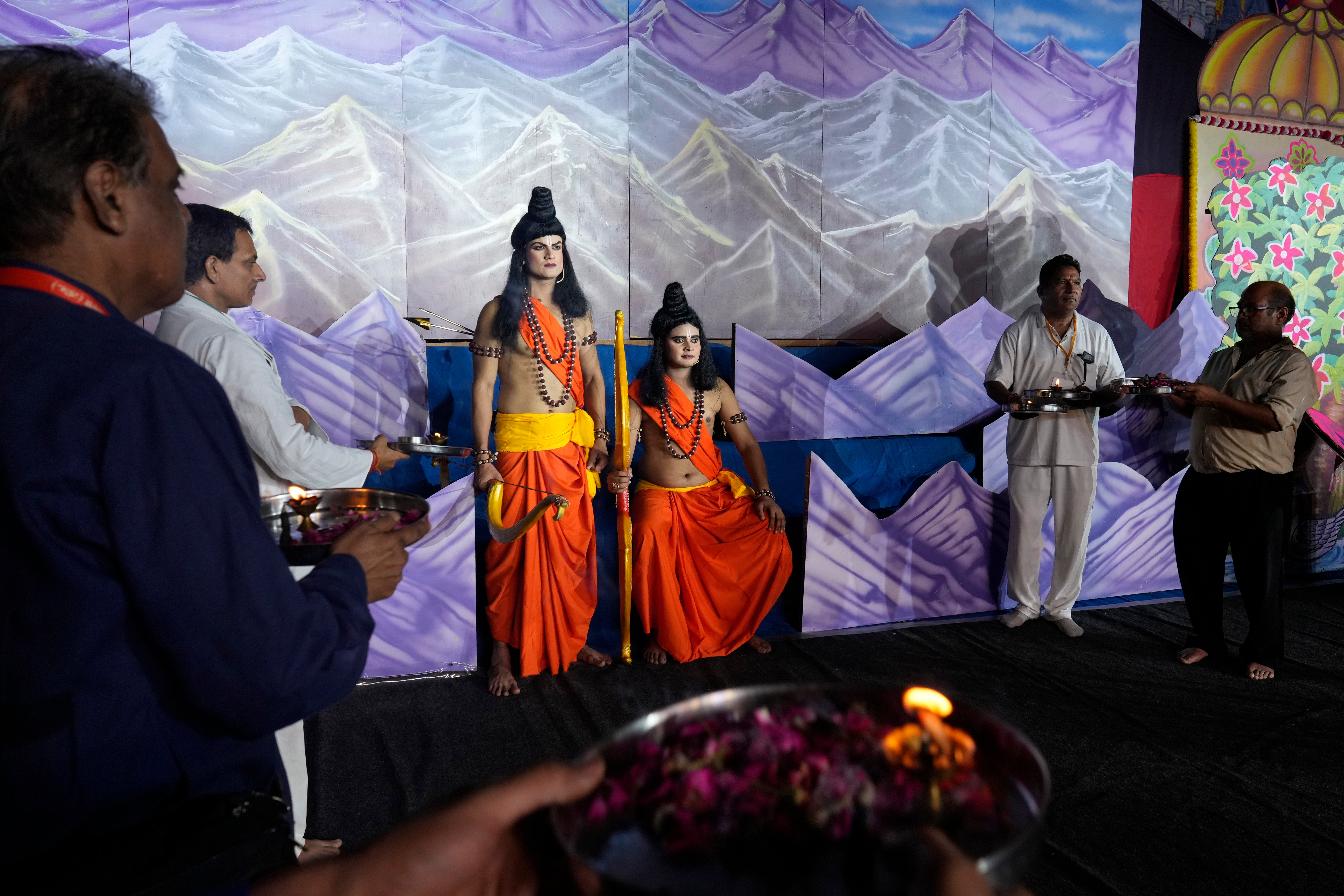 India Ramleela Playing God Photo Gallery