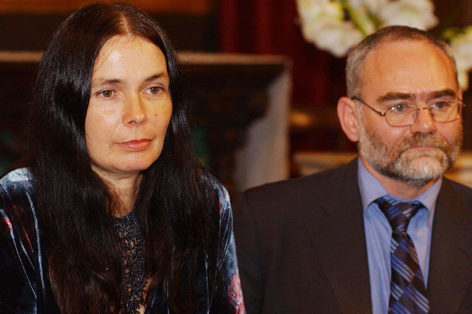 Jo Berry, left, was speaking about a ‘very unusual friendship’ she said she had struck up former IRA bomber Patrick Magee (Kirsty Wigglesworth/PA)