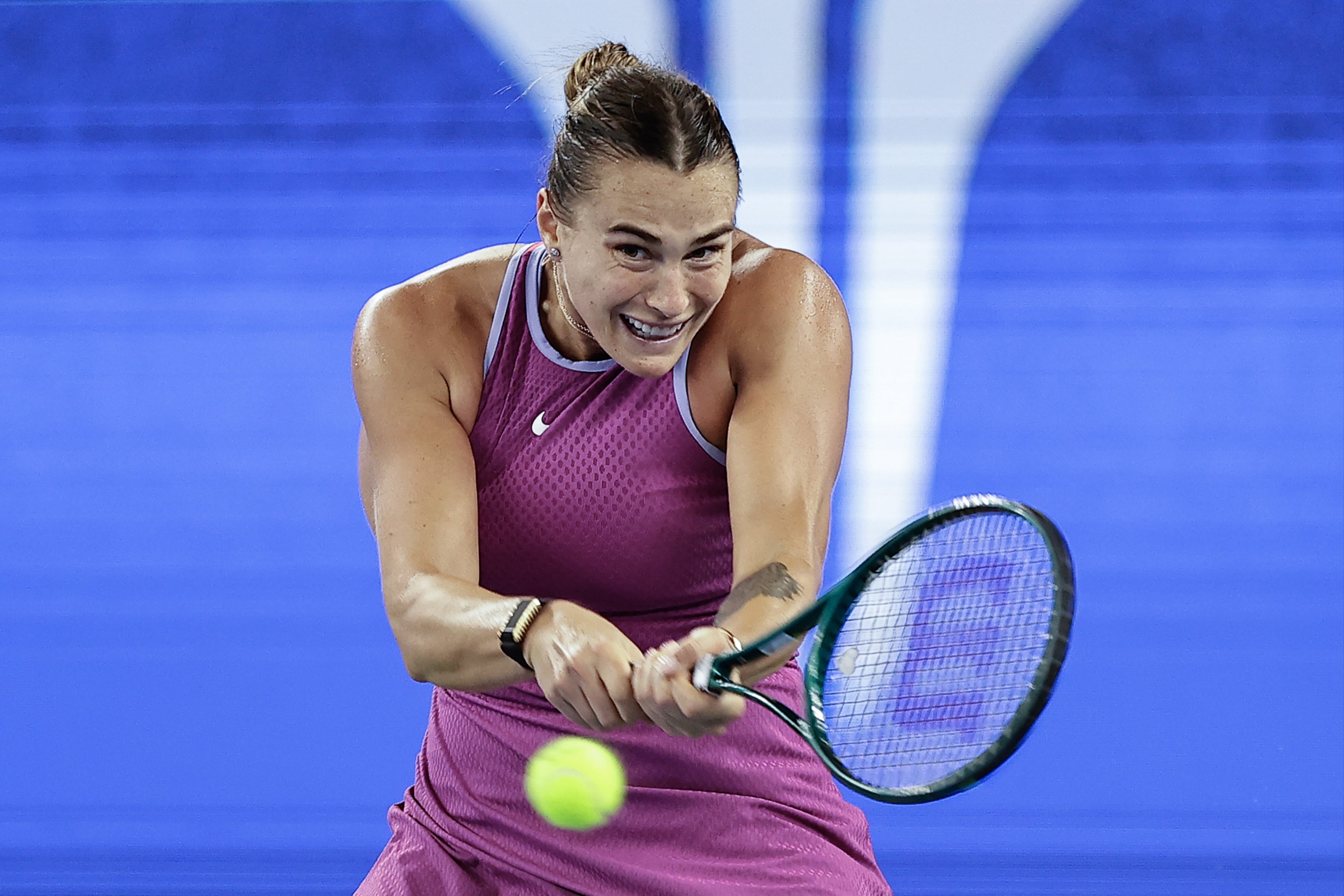 Aryna Sabalenka has set up a semi-final clash against familiar foe Coco Gauff