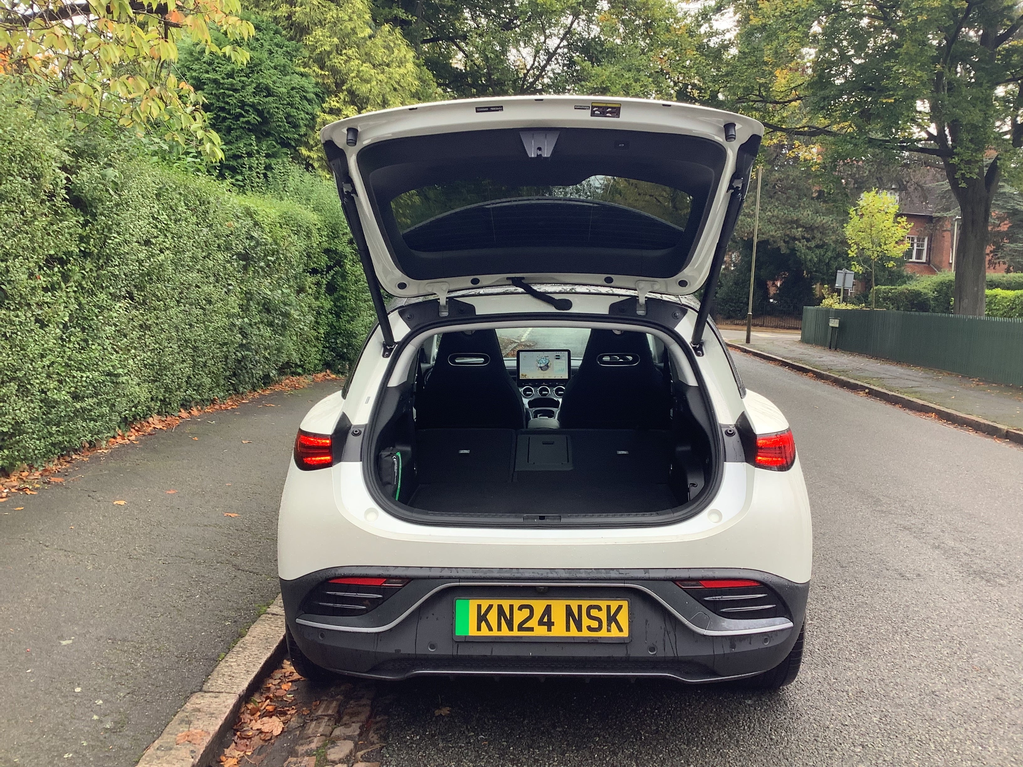 At 370-litres, the #3 has a bigger boot space than the Smart #1 and Volvo EX30