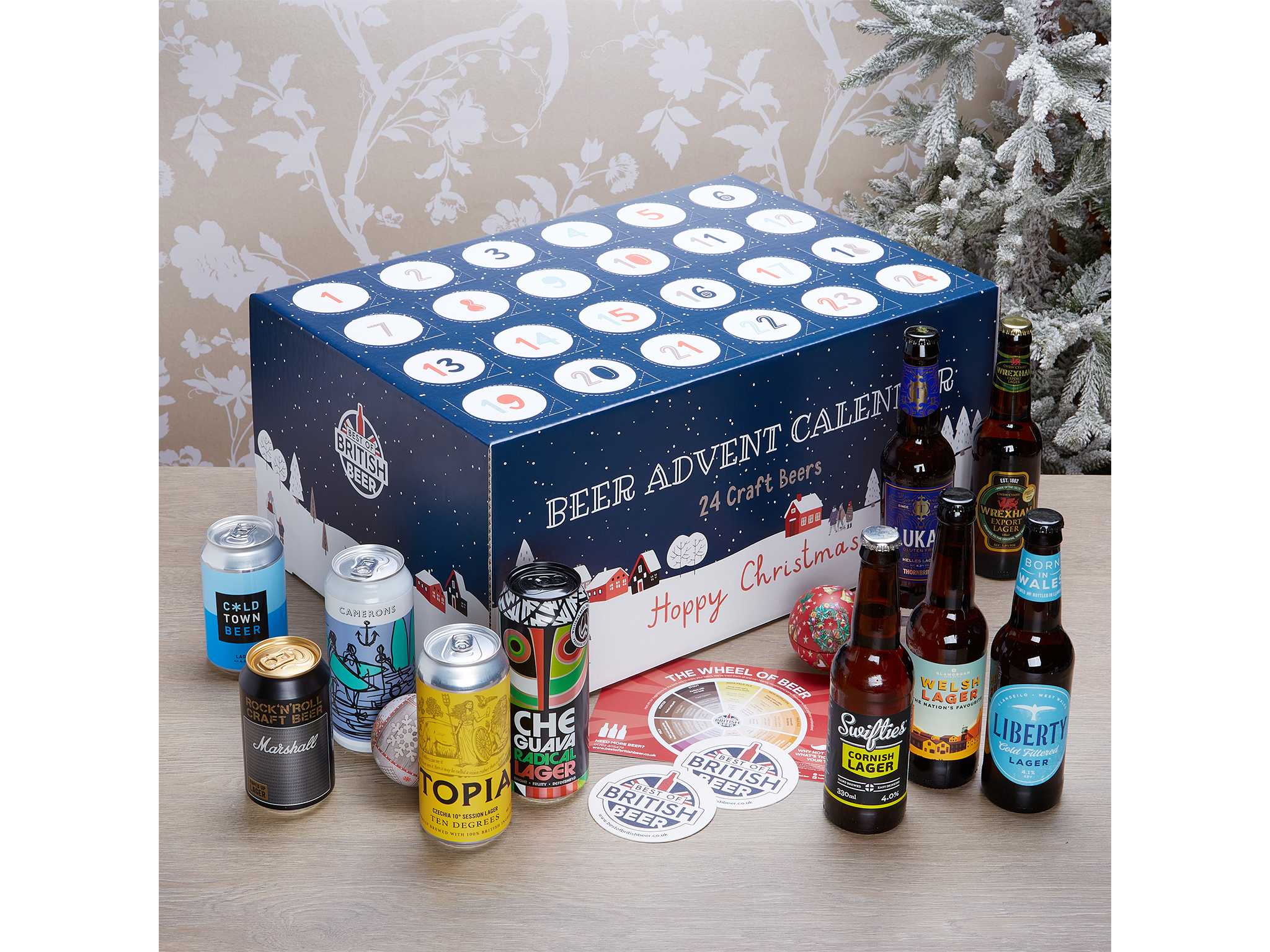 Best beer advent calendar IndyBest review Best of British beer lager advent calendar