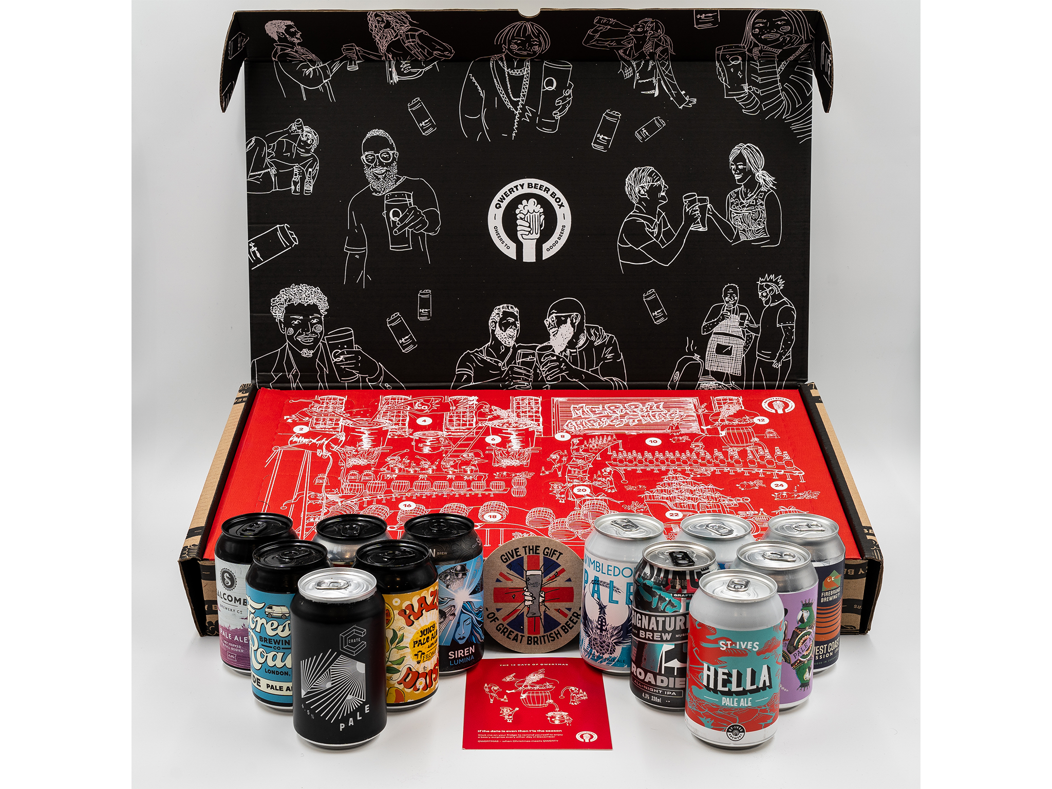 Best beer advent calendar IndyBest review Qwerty Beer Box craft beer calendar.