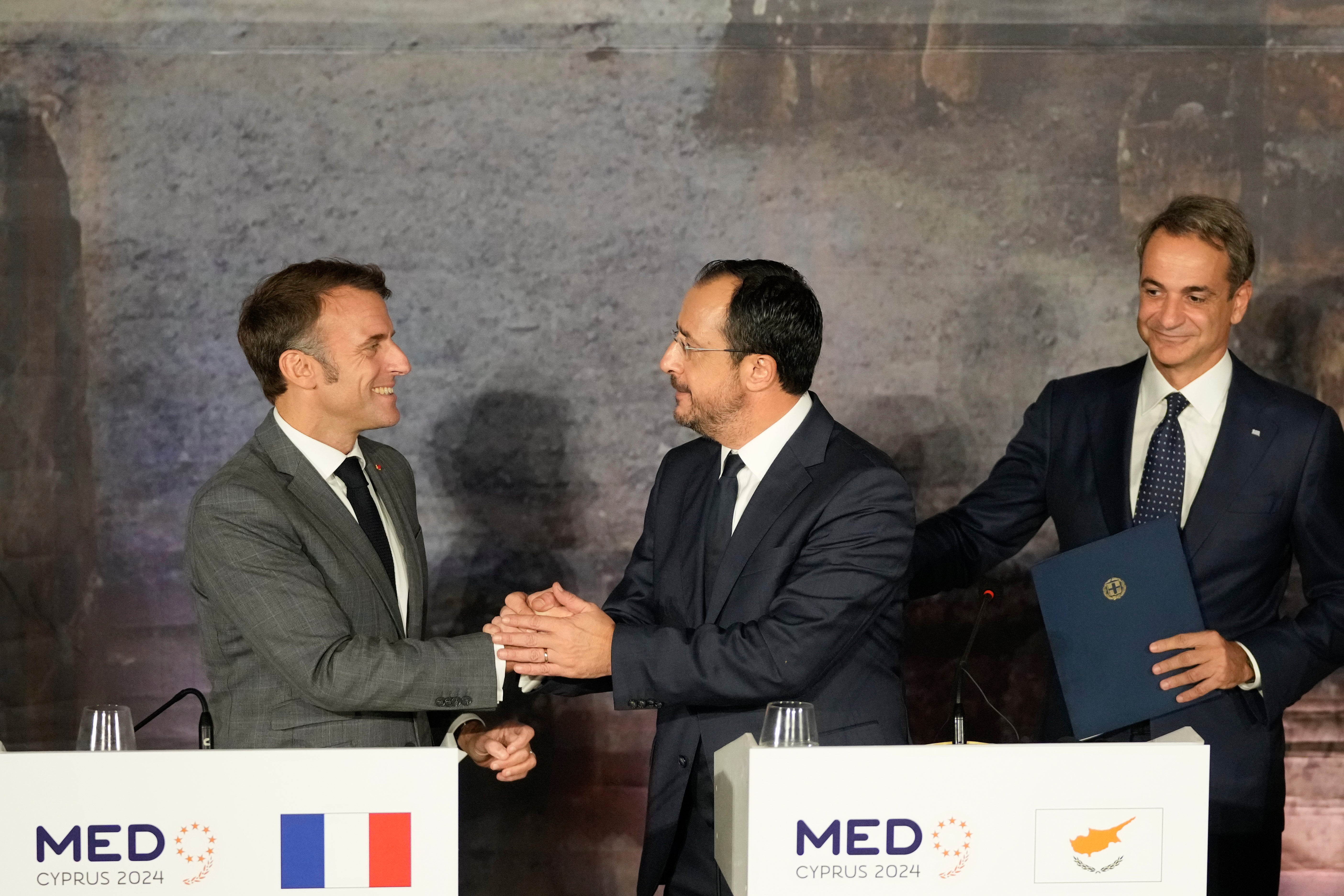 Cyprus Mideast Wars EU Leaders