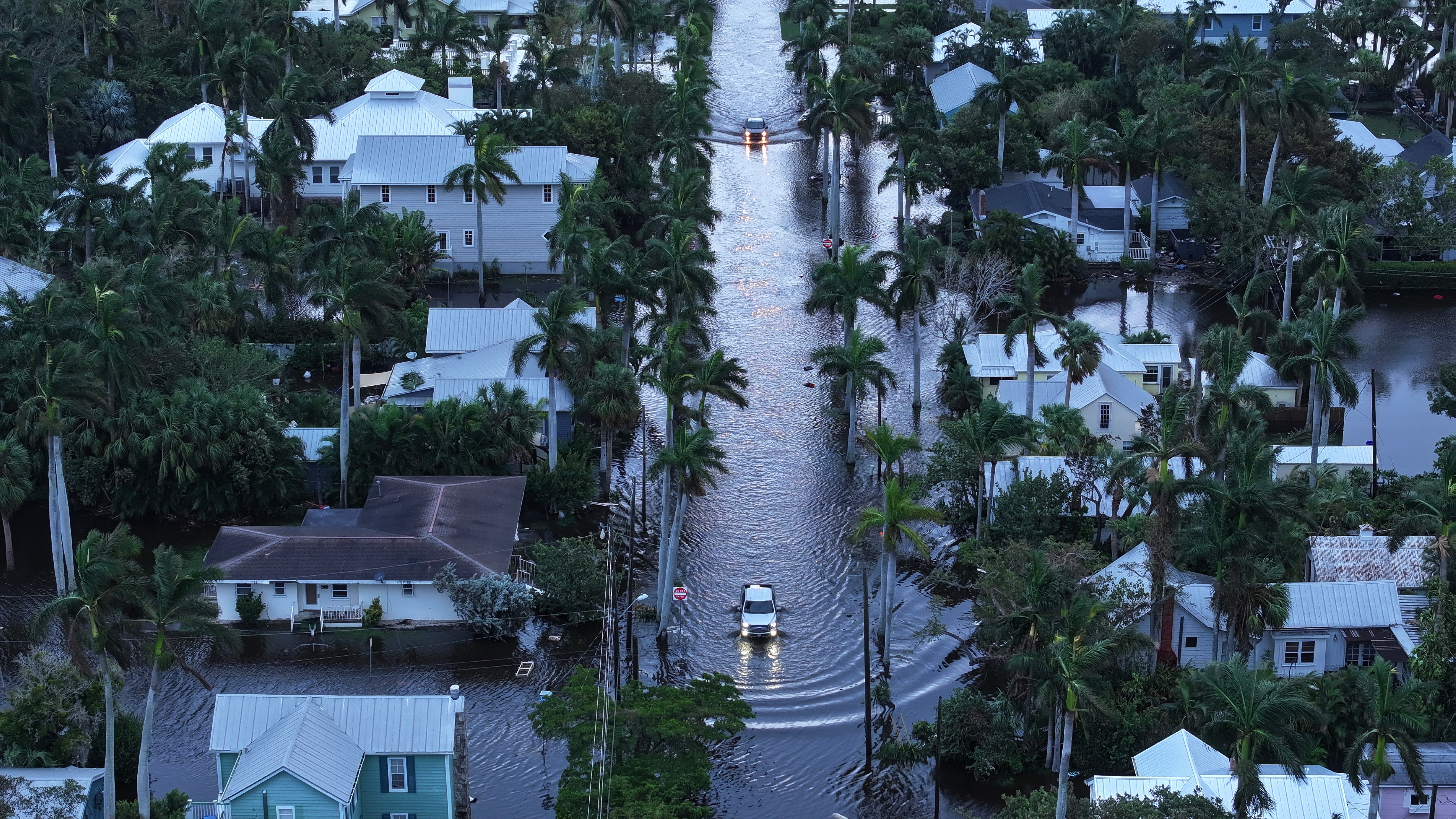 Disaster zone: Hurricane Milton has wreaked havoc in Florida this week