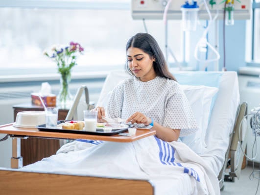 The UK Health Alliance on Climate Change is also calling for the normalisation of plant-based meals in healthcare settings