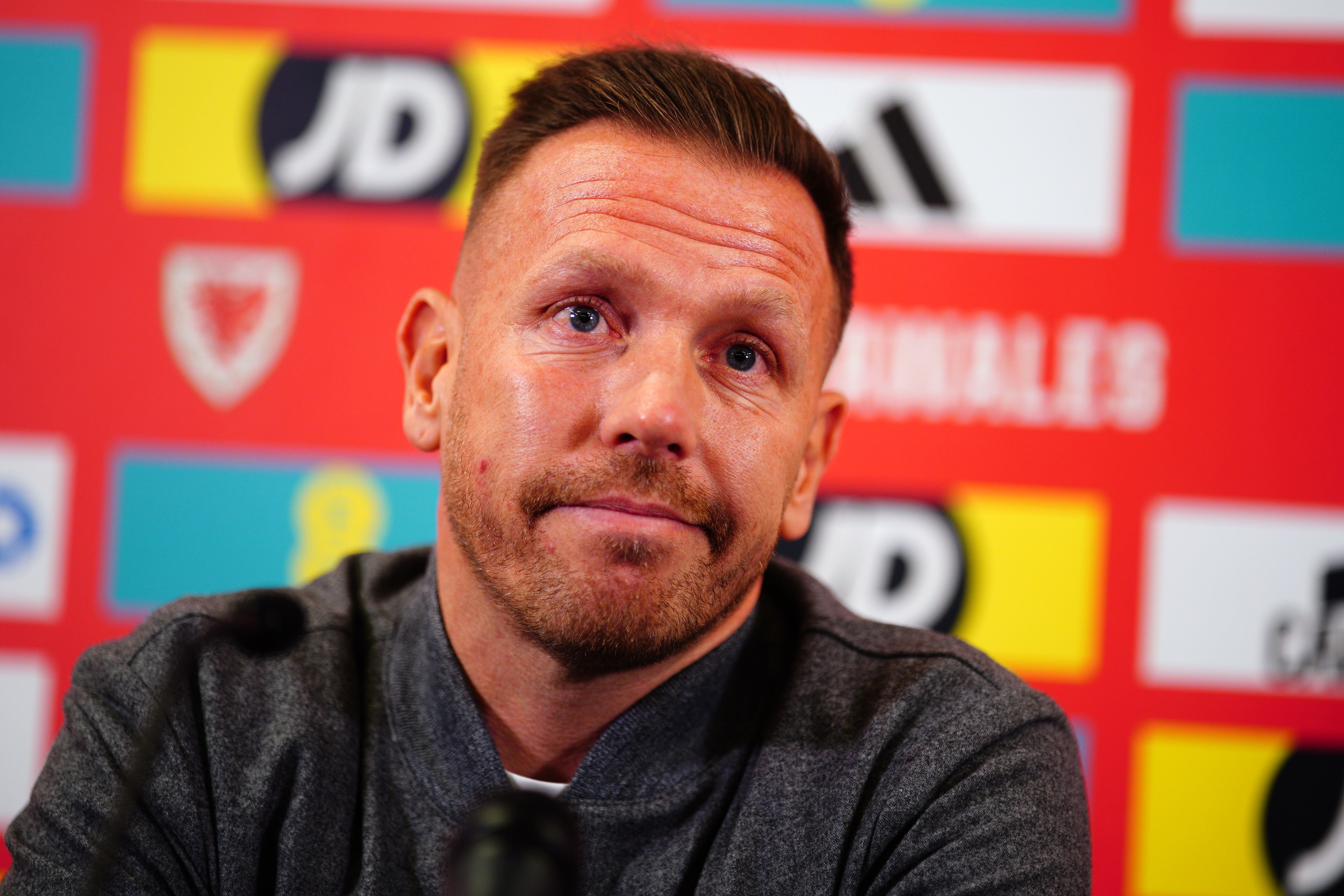 Craig Bellamy saw his Wales side lose a two-goal lead to draw 2-2 against Iceland (Ben Birchall/PA)