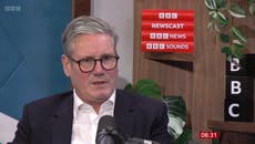 Keir Starmer admits Labour’s first 100 days in power have been a ‘bumpy road’