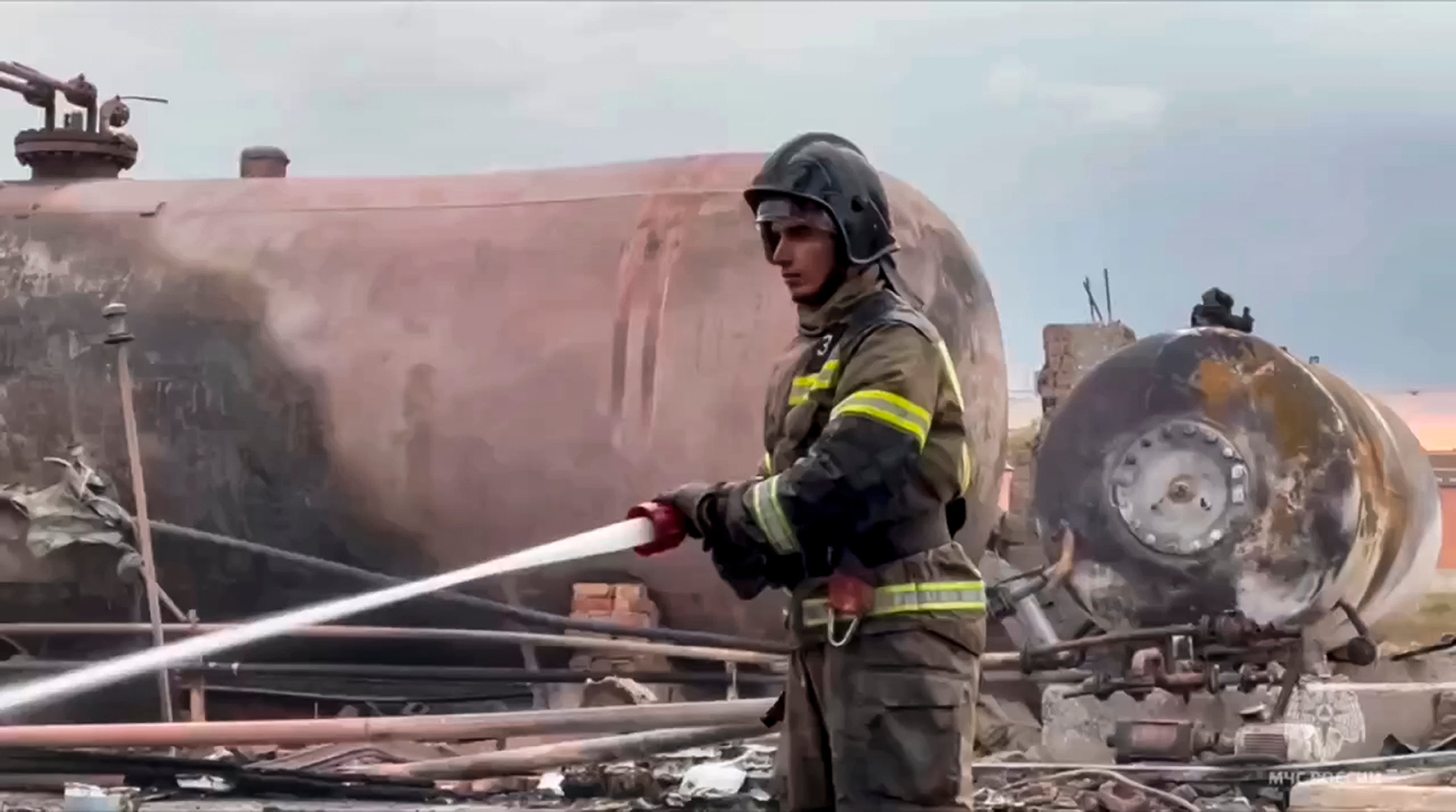 Russia Chechnya Explosion