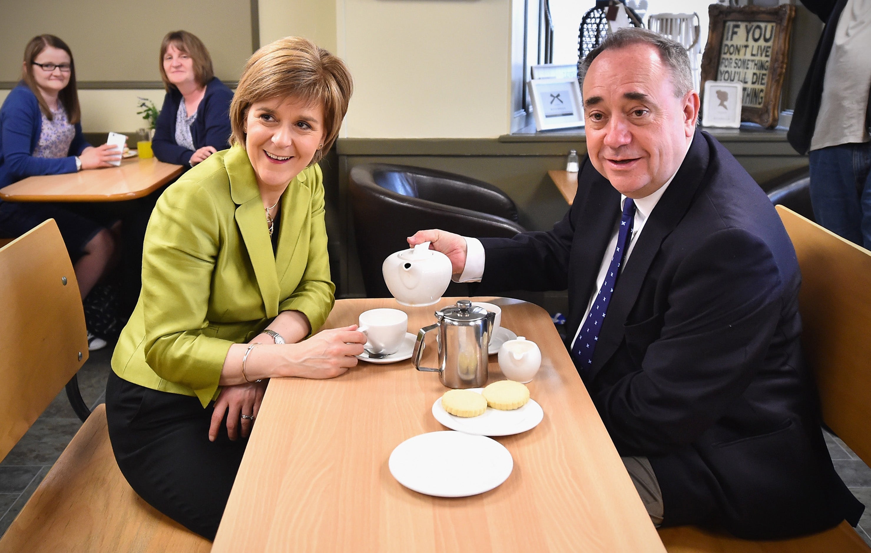 Alex Salmond was a crucial mentor to Nicola Sturgeon, who dominated Scottish politics for nearly a decade after his resignation