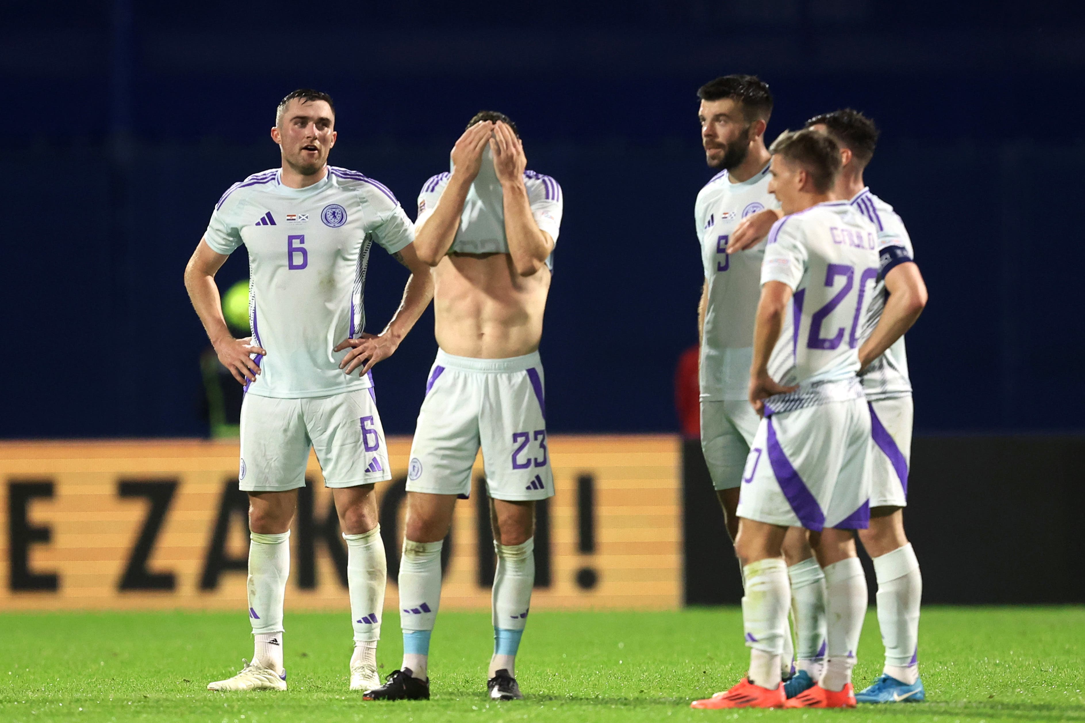 Scotland were denied a last-gasp equaliser against Croatia by VAR