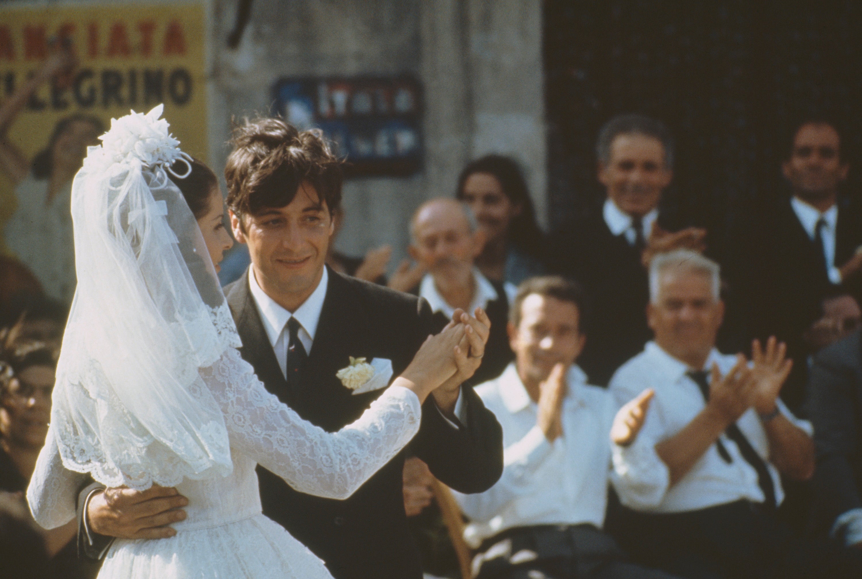 Al Pacino and Simonetta Stefanelli in “The Godfather”