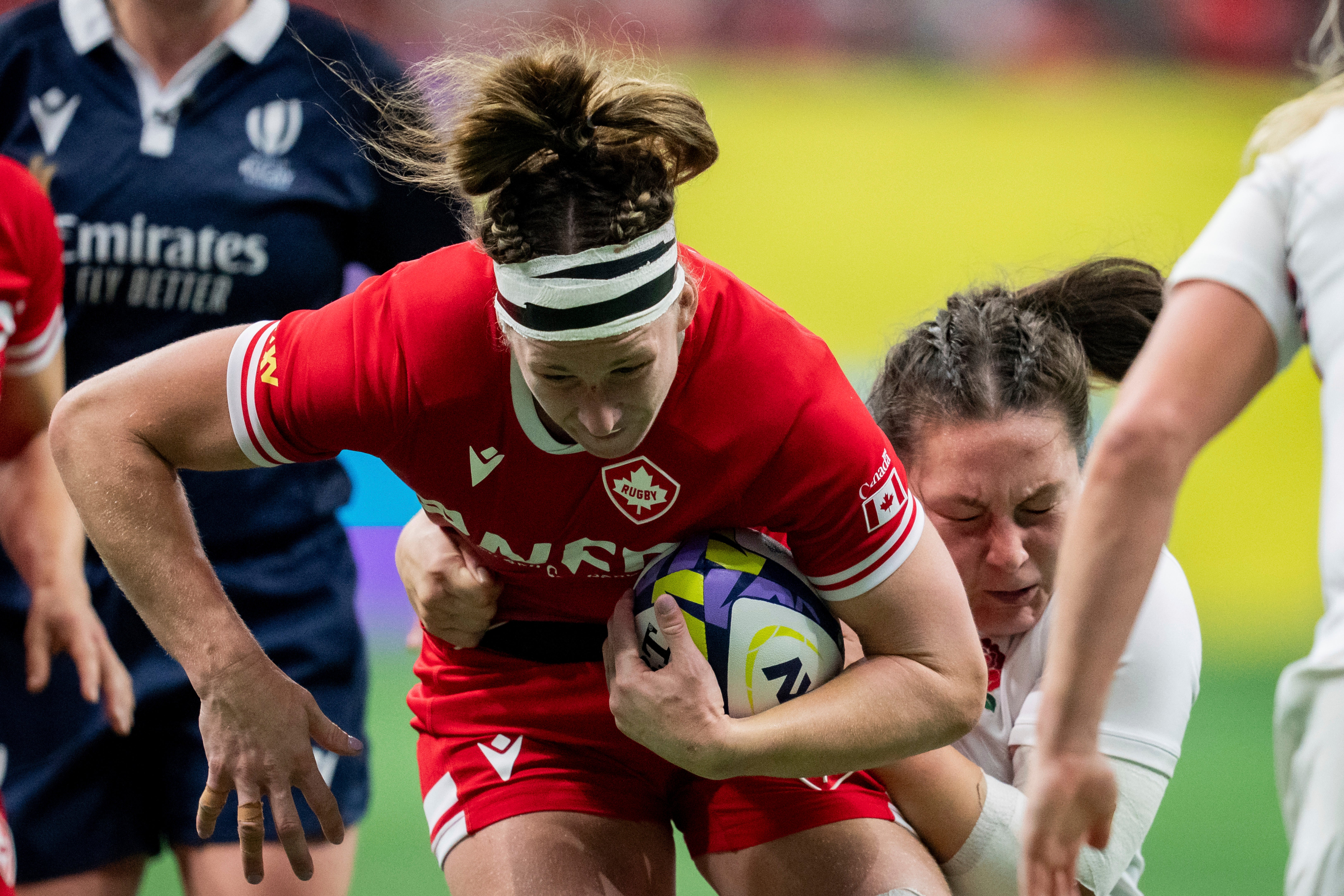 Canada pushed the Red Roses hard in vancouver