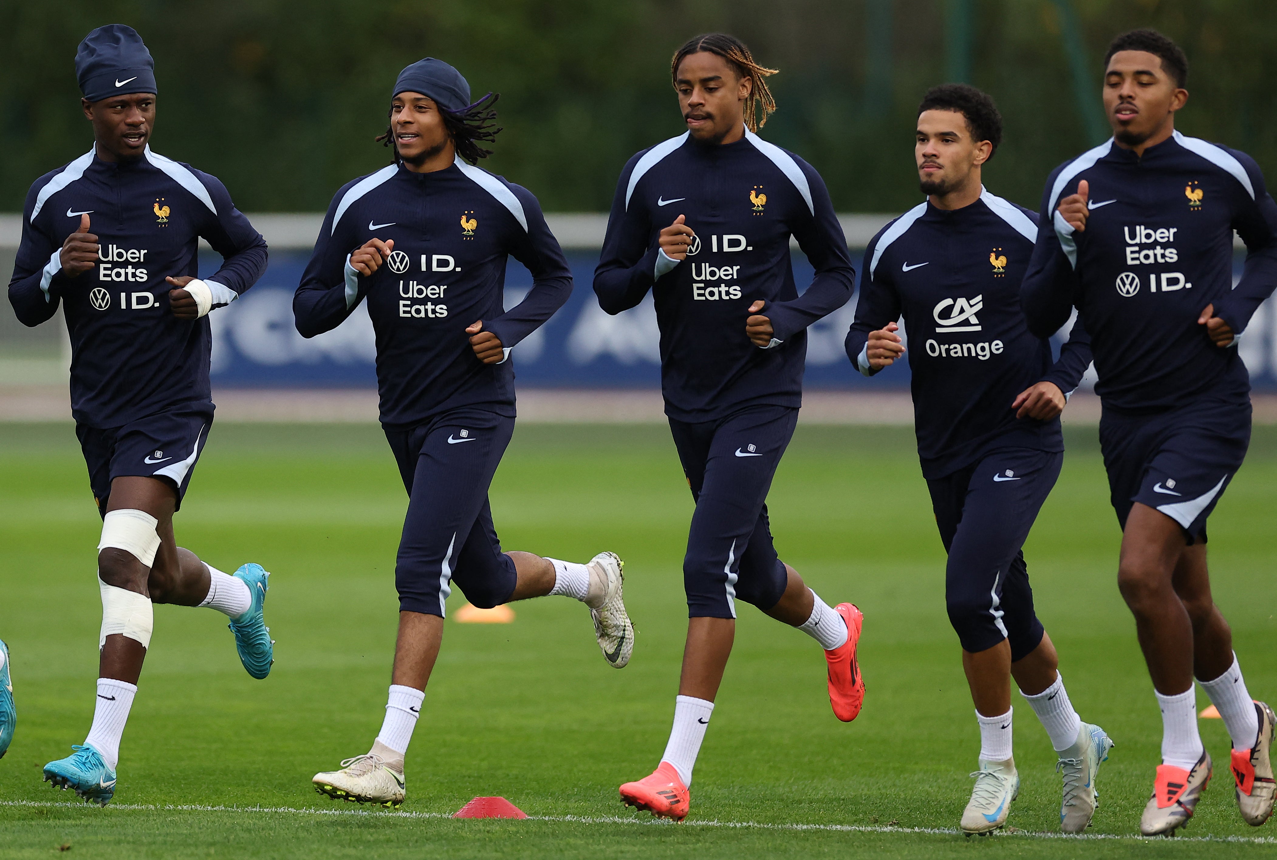 France prepare to face Belgium in the Nations League