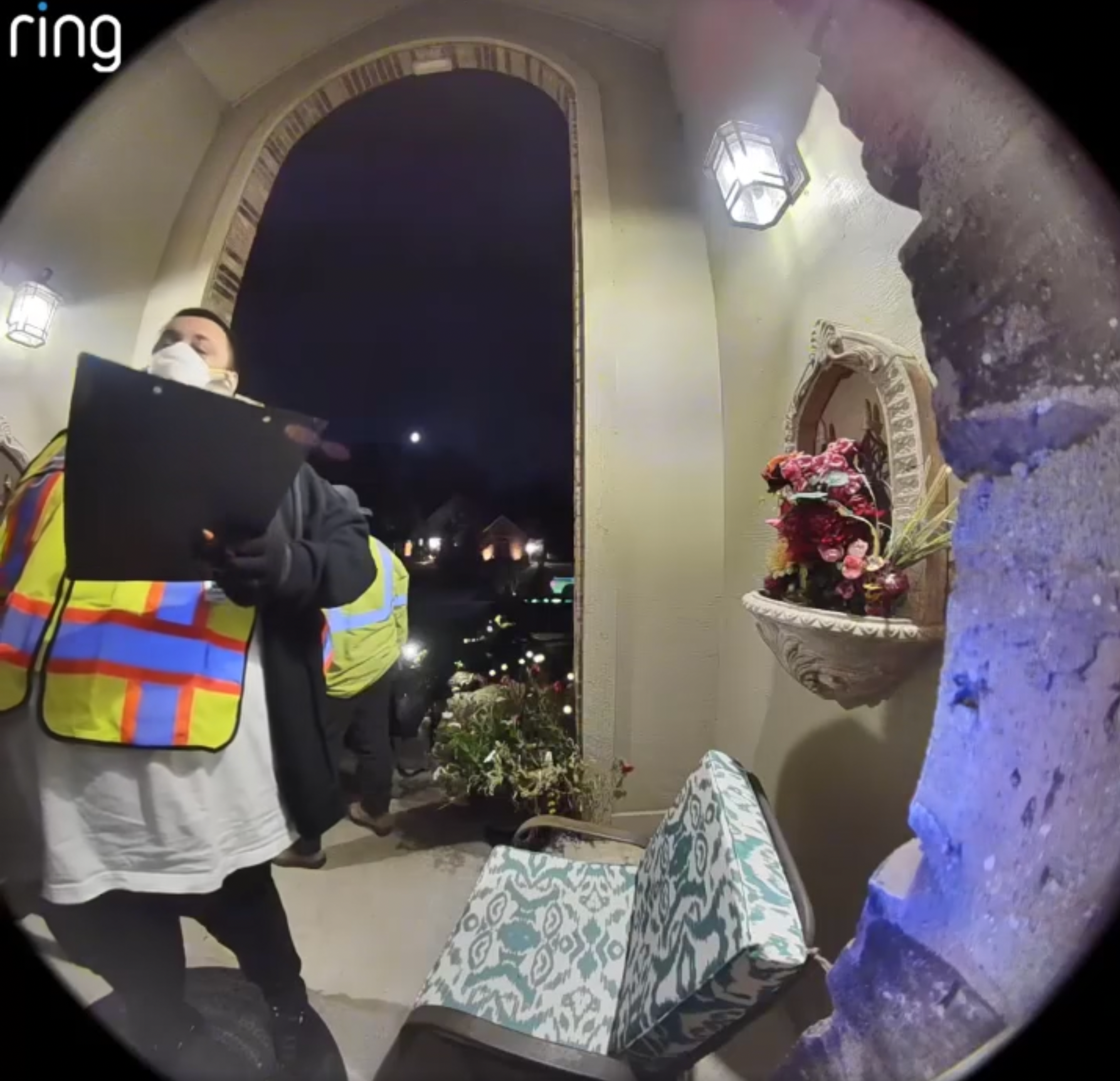 Hernandez and another man rang the doorbell and claimed they were from DTE