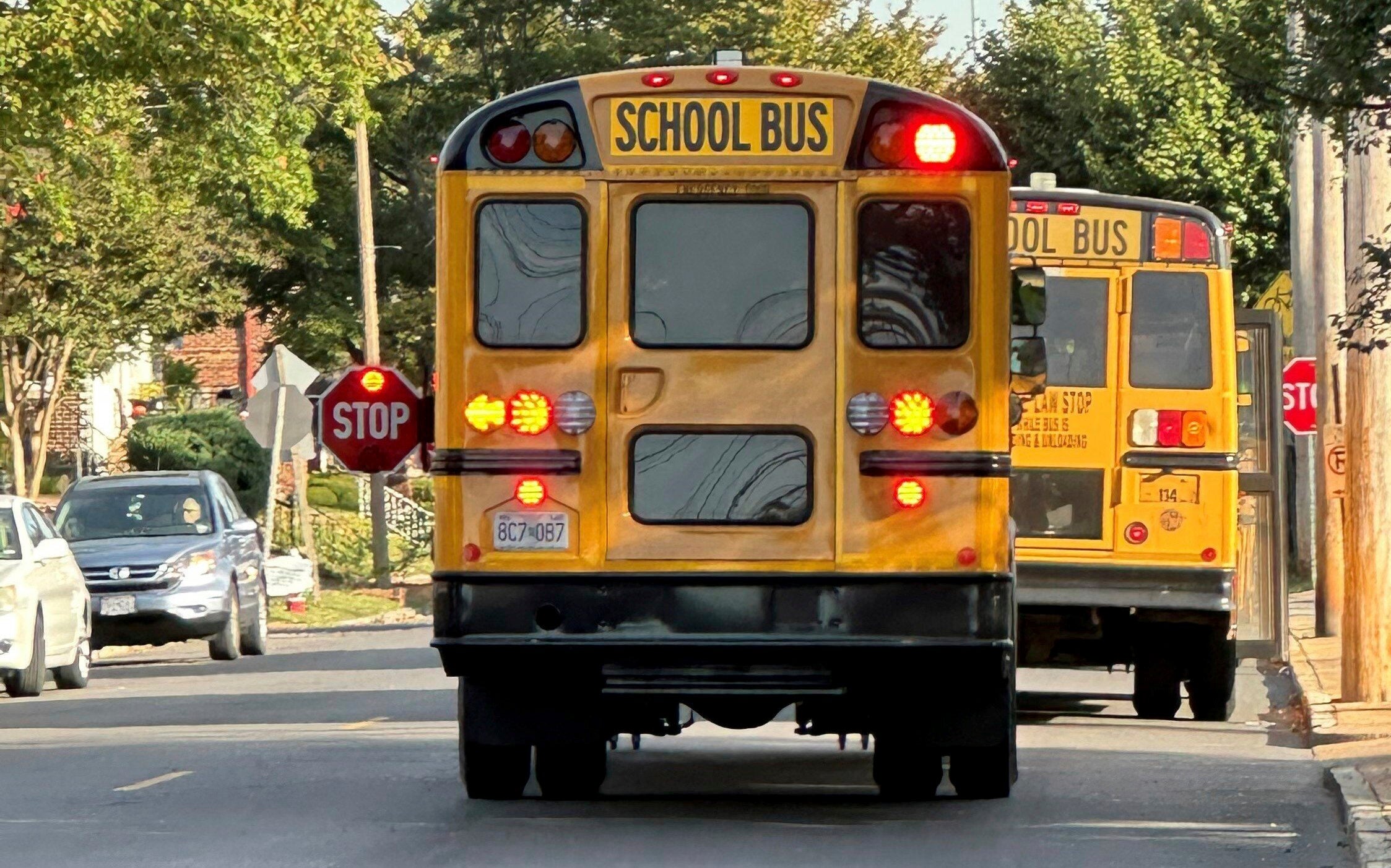 School Bus Chaos-St. Louis