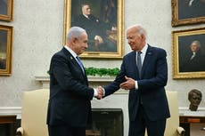 Netanyahu ‘promises Biden’ he will limit attack on Iran to military targets