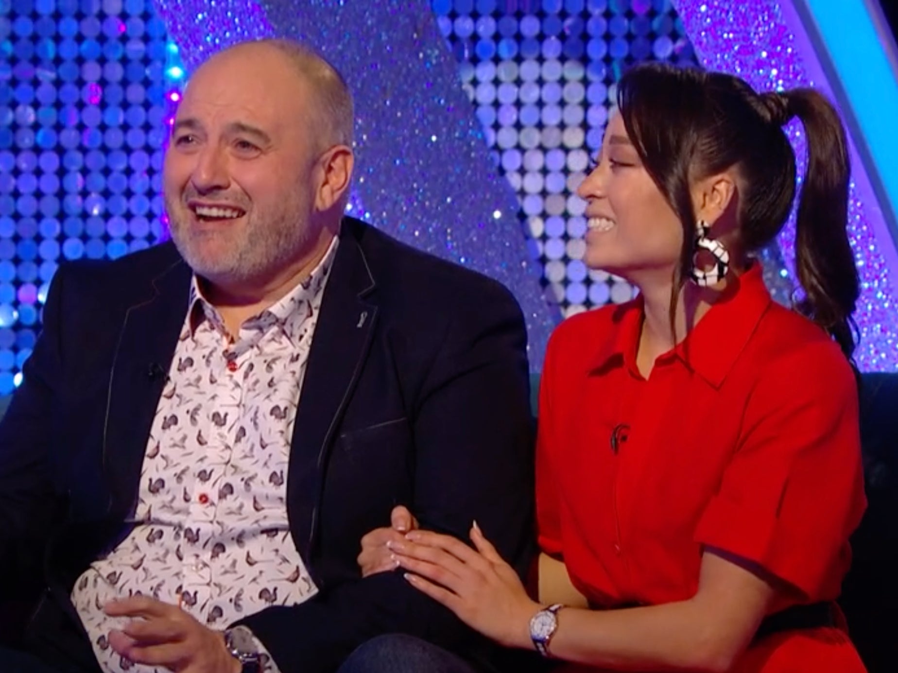 ‘Strictly’s Wynne Evans ad Katya Jones addressed hand fiasco on ‘It Takes Two’