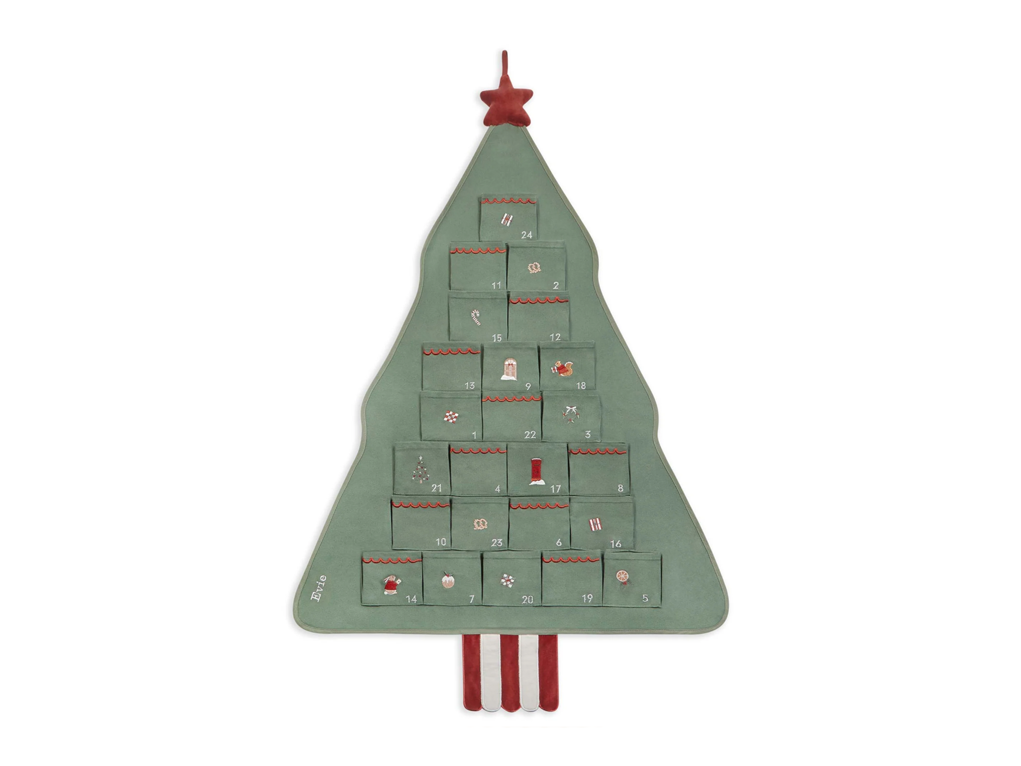 Best reusable advent calendar IndyBest review Avery Row advent calendar festive forest