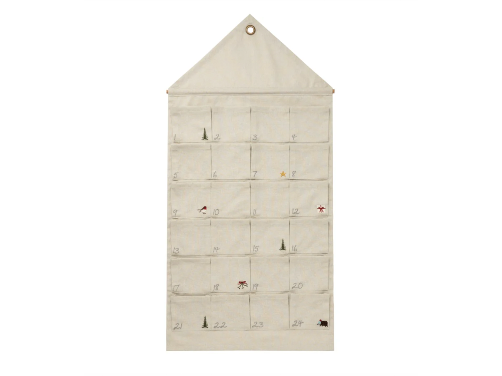 Best reusable advent calendar IndyBest review Sophie Alport fabric advent calendar