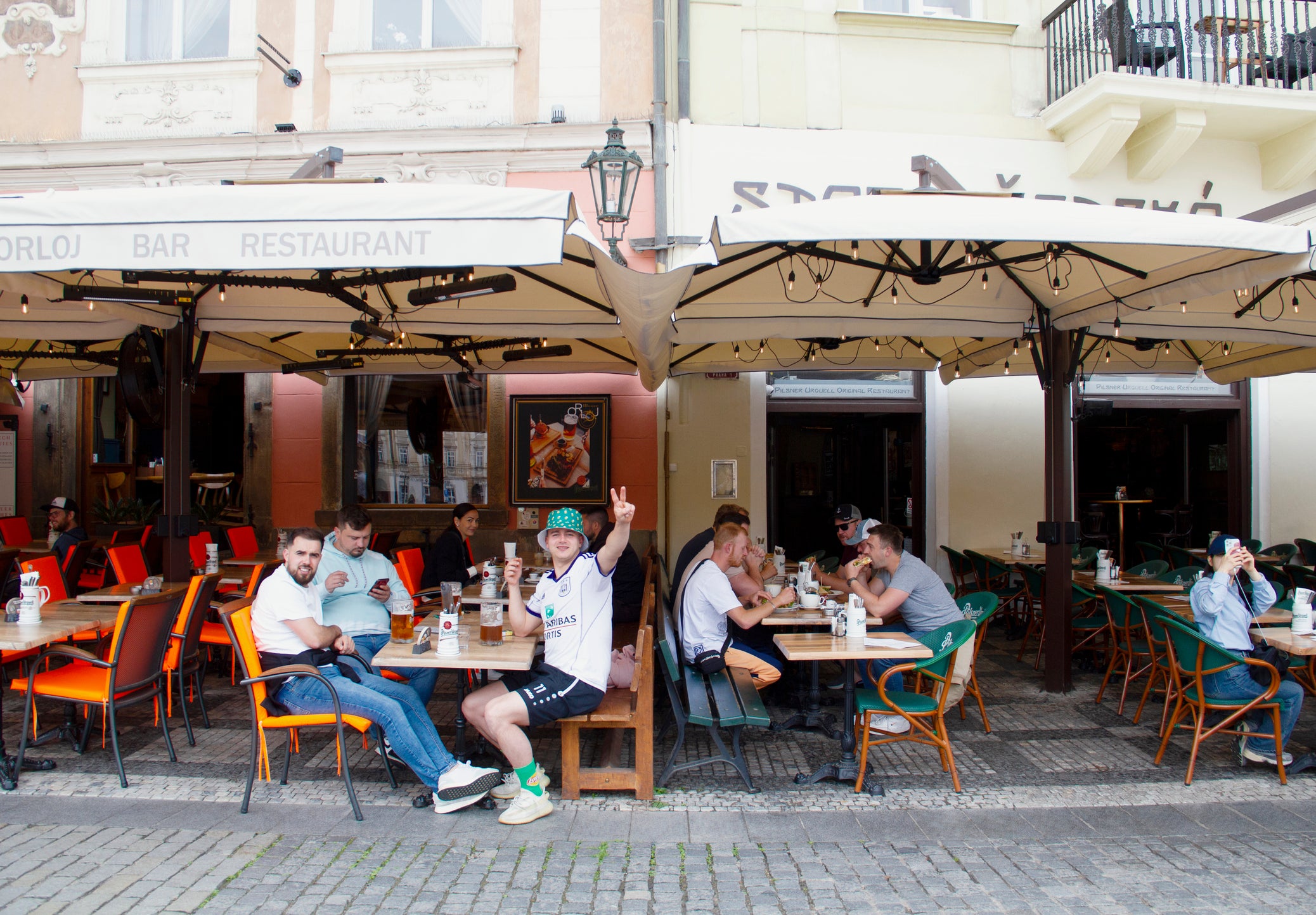 Prague’s affordable pub crawls are popular with British tourists celebrating stag and hen dos