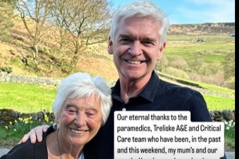 Phillip Schofield has announced the death of his “magnificent” mother Pat, after what he described as a “heartbreaking weekend.