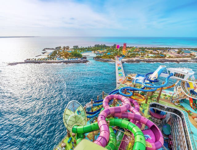 <p>Water parks and family-friendly facilities on ships have helped bring down the average age of passengers </p>