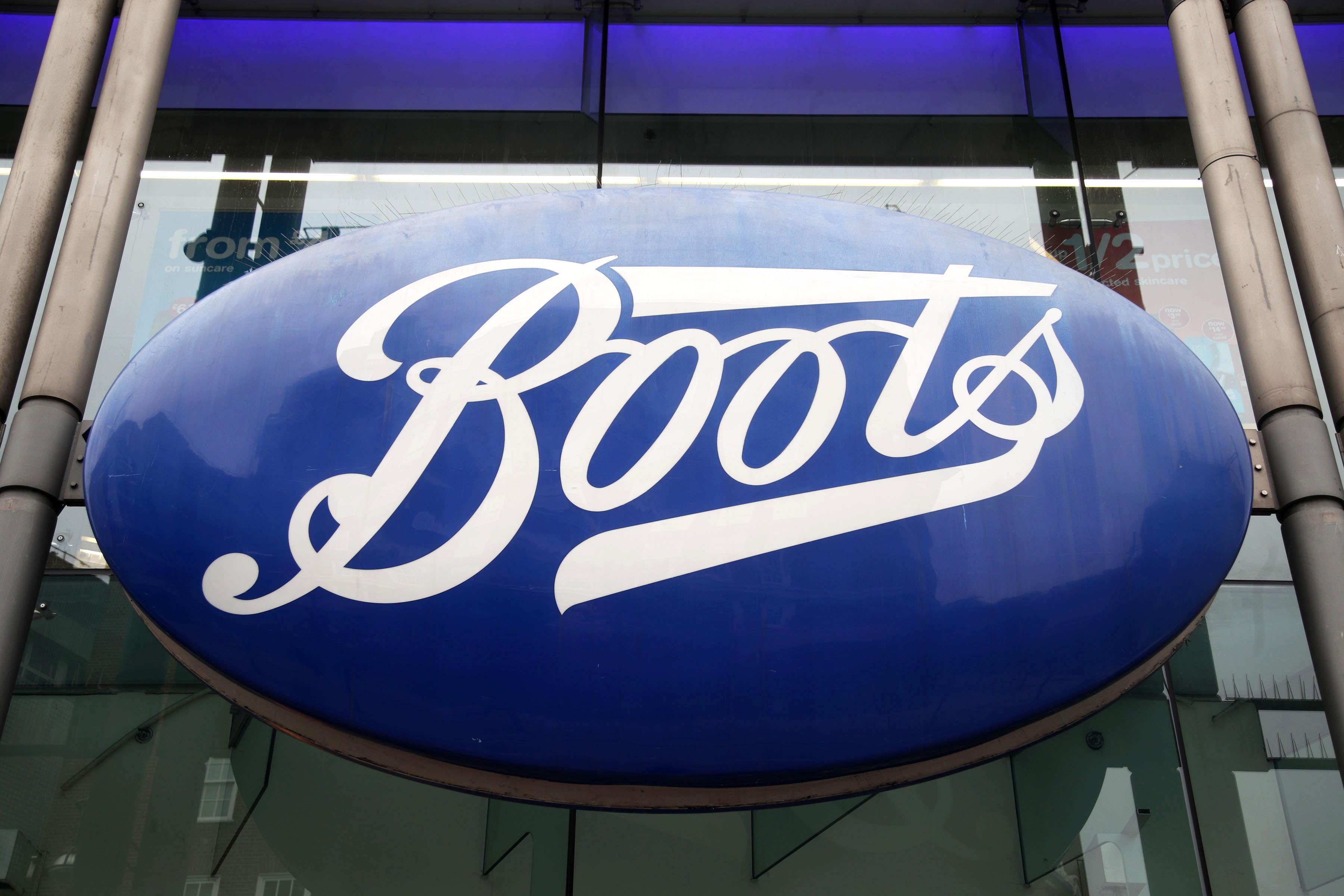 Boots reported accelerating growth in sales over the latest quarter (Yui Mok/PA)