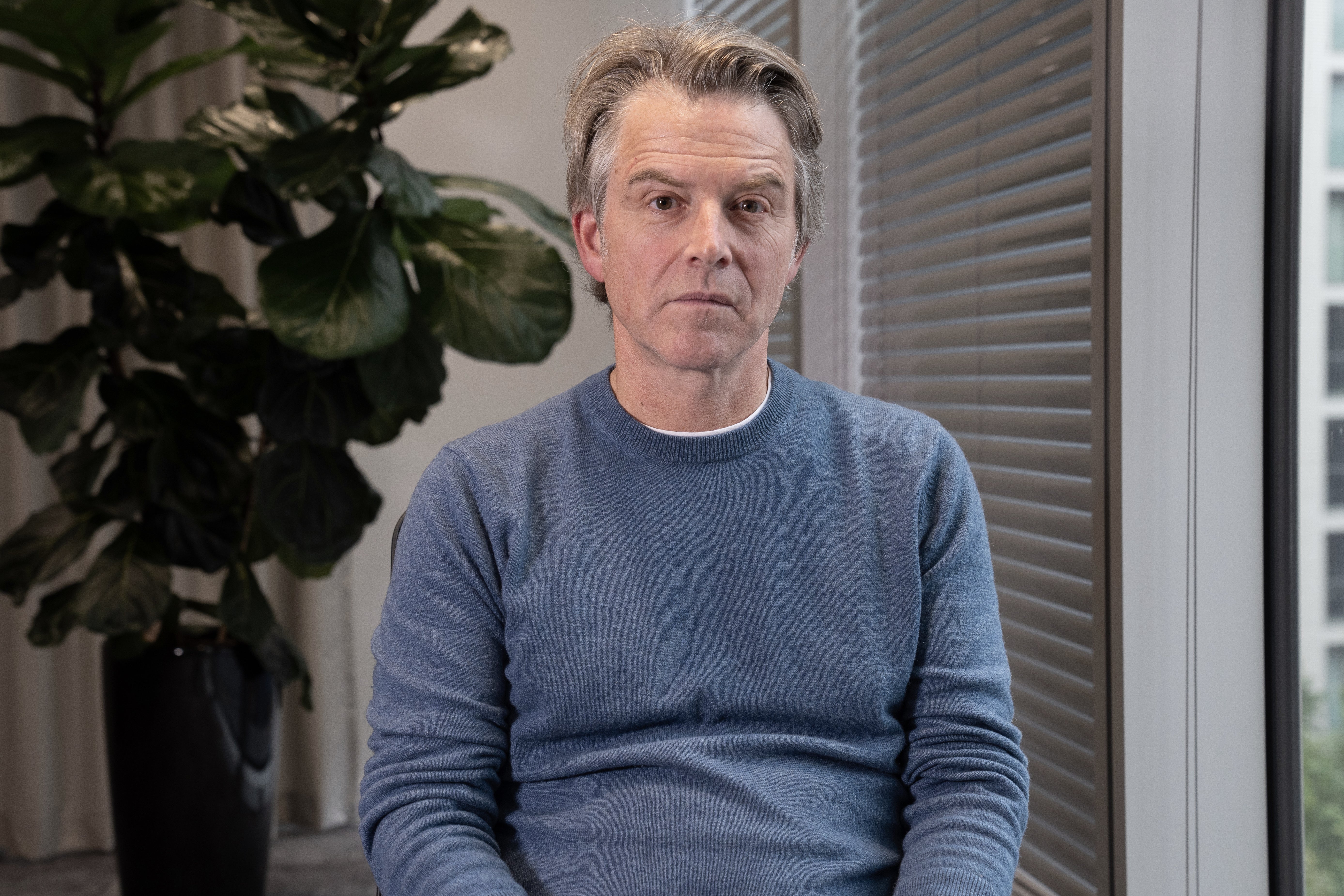 George Smith speaking in Paddington, west London, ahead of the formal introduction of a private member’s bill for assisted dying in the House of Commons