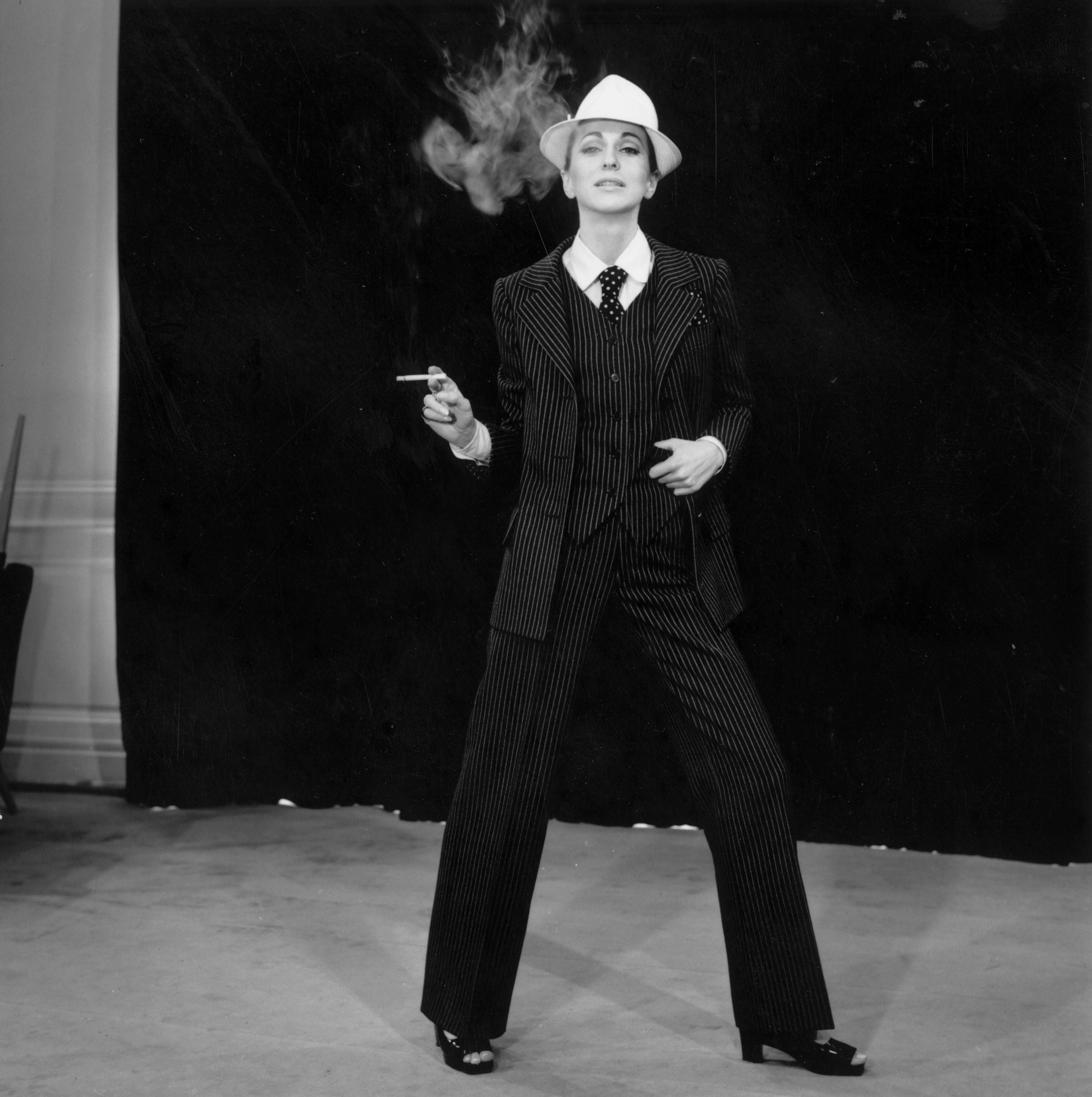 Yves Saint Laurent’s ‘Le Smoking’ tuxedo for women