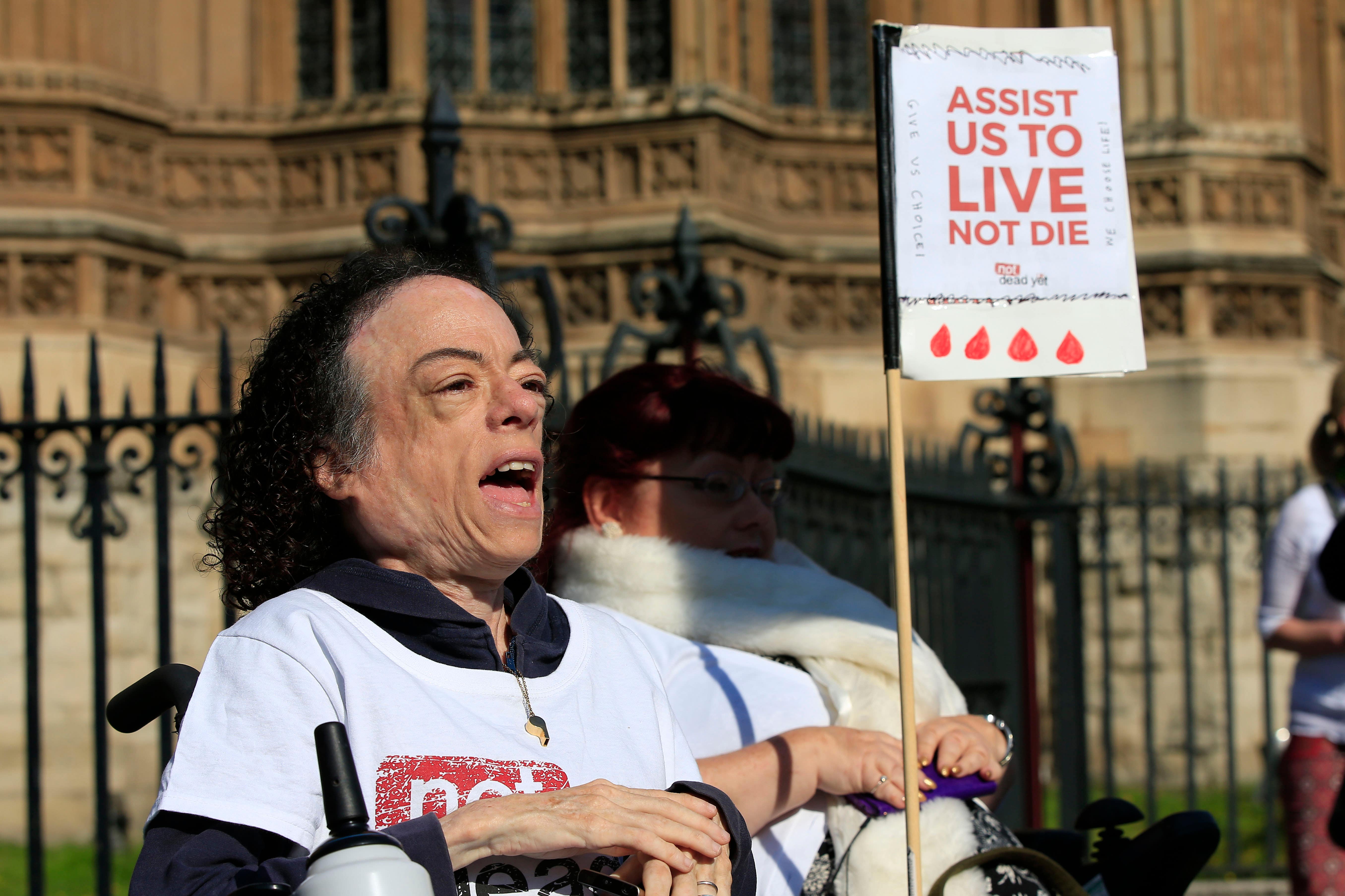 Actress and disability rights activist Liz Carr said she believes there is no safe way to legalise assisted dying (Jonathan Brady/PA)