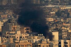 Middle East latest: Israeli jets strike Beirut's southern suburbs