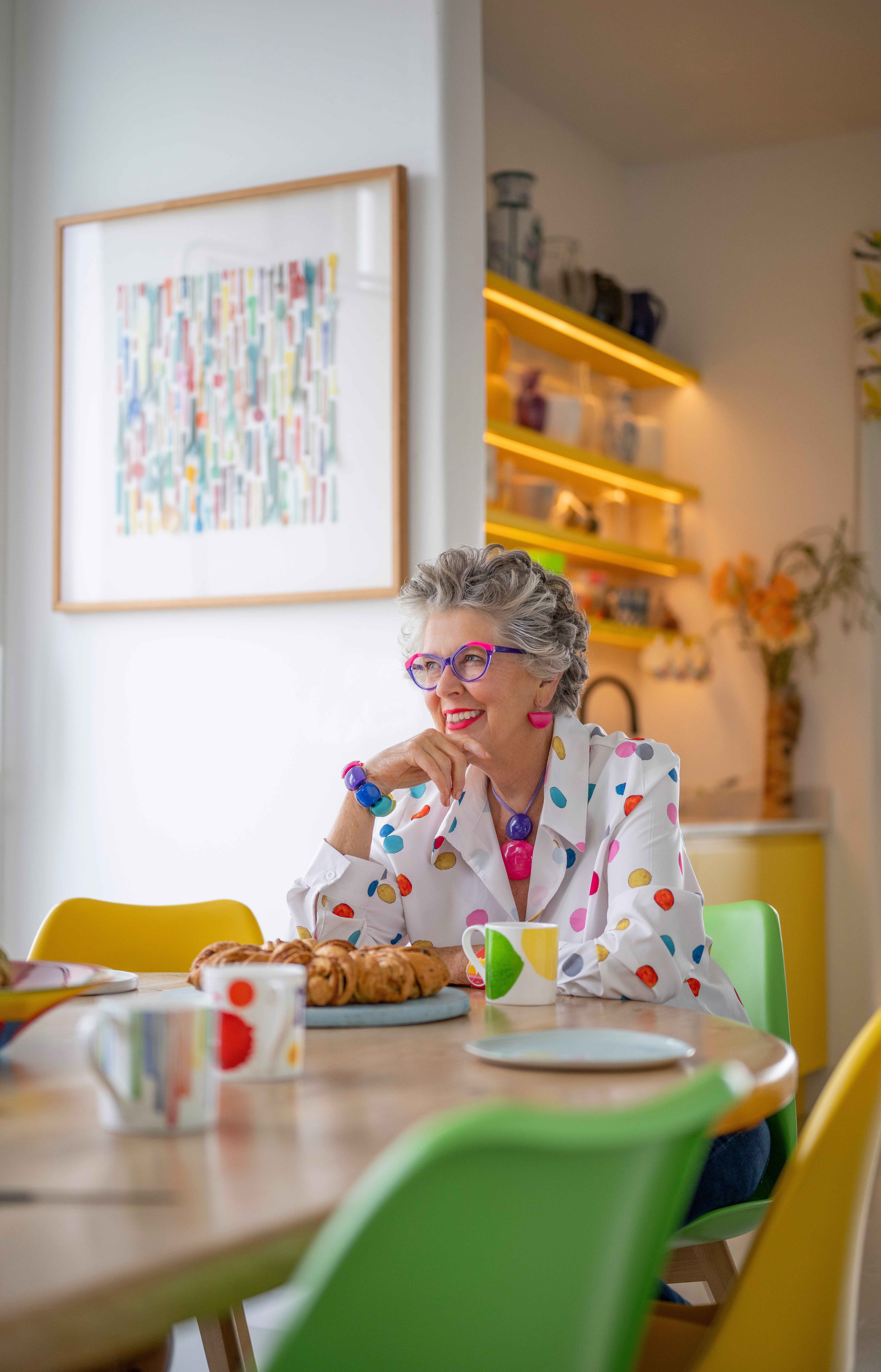 ‘I’m just lucky that I’m energetic and I like doing things and that I’m healthy enough to do it’