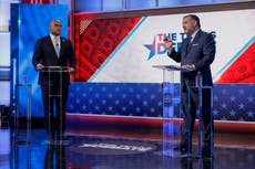 Ted Cruz scolded by Democratic challenger for laughing at Jan 6 comment in debate