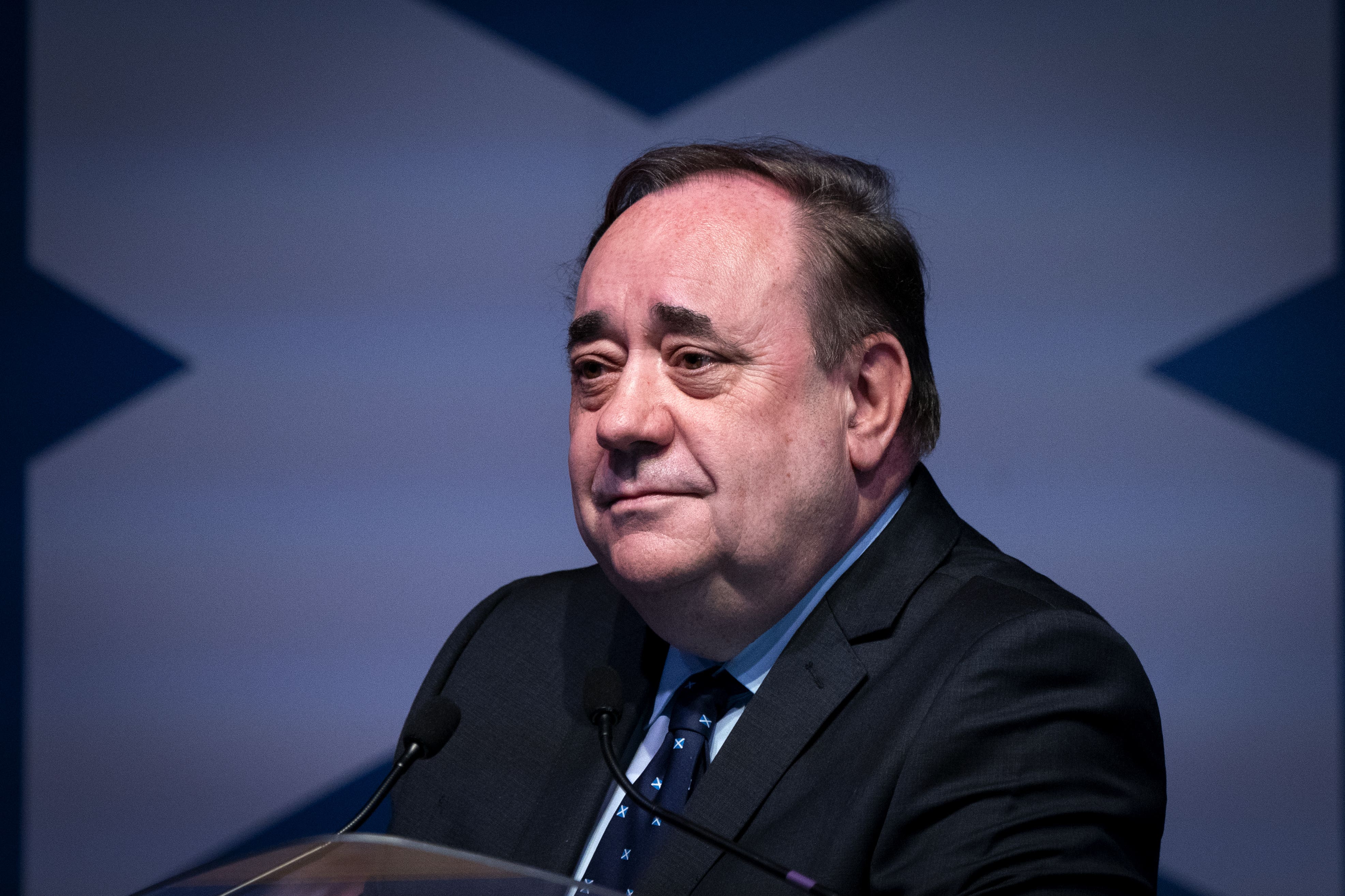 Former SNP leader Alex Salmond died on Saturday (Jane Barlow/PA)