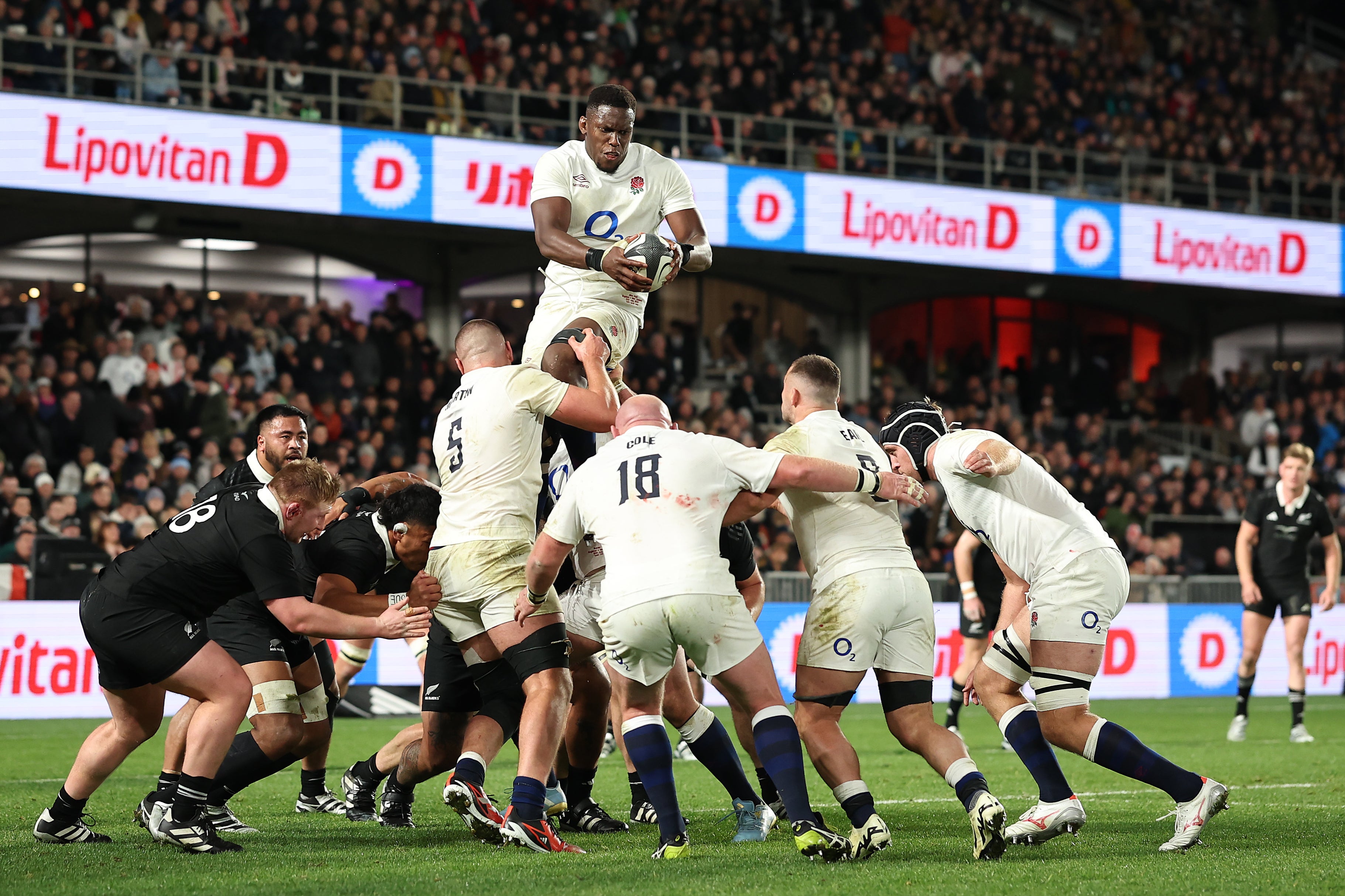 England narrowly lost to New Zealand in their Autumn Nations Series opener