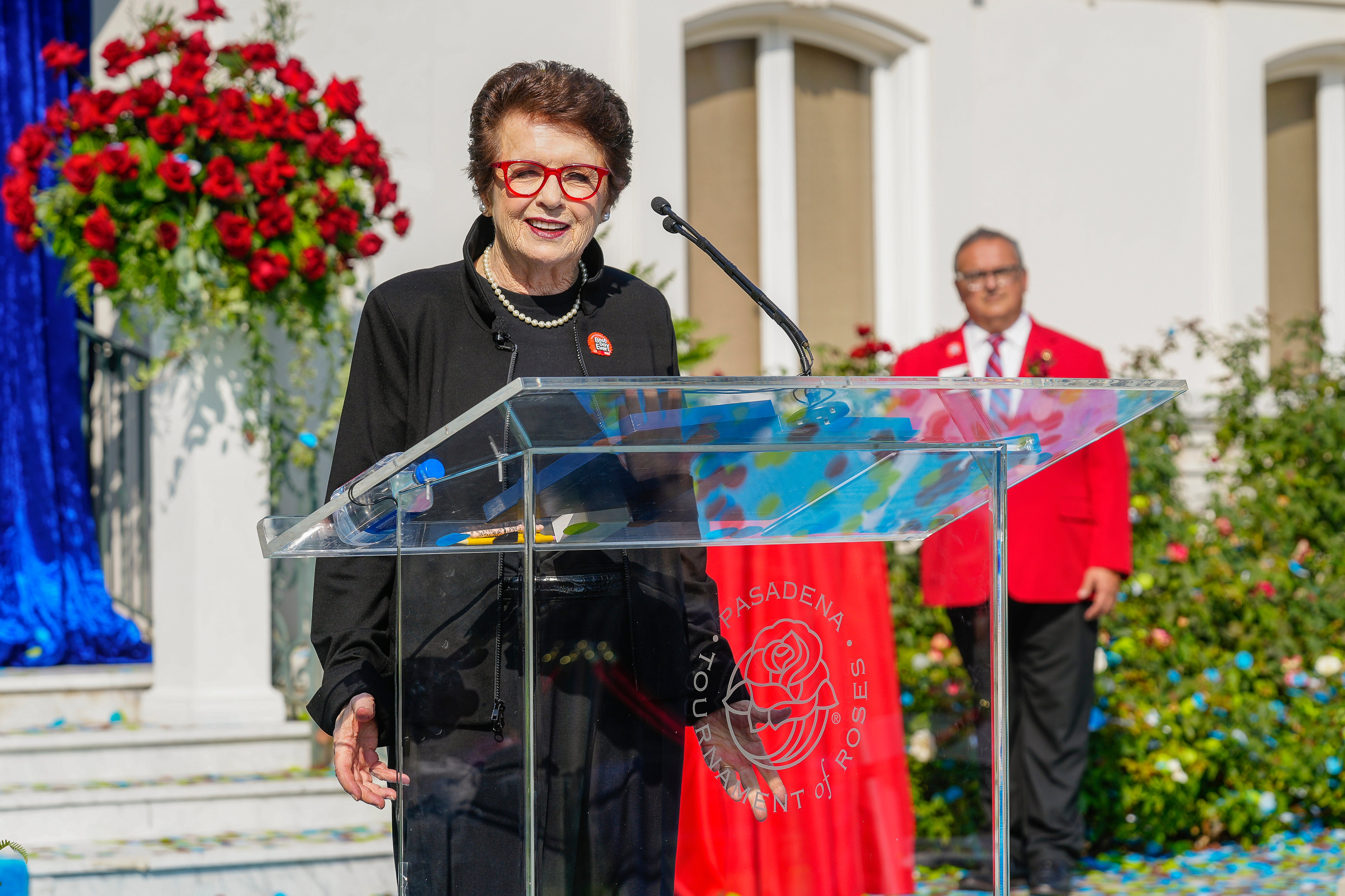 Rose Parade Billie Jean King