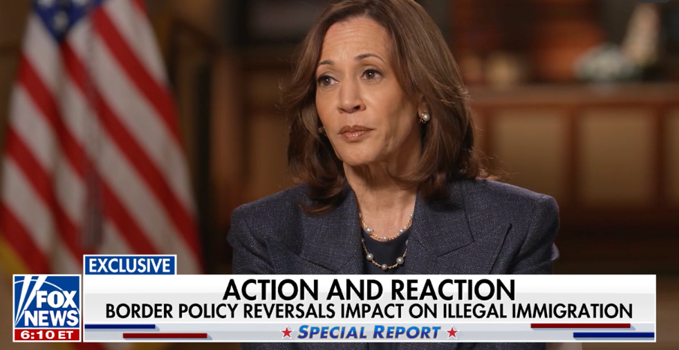 Vice President Kamala Harris appeared on Fox News for the first time on Wednesday and the 27-minute interview started off with a heated exchange