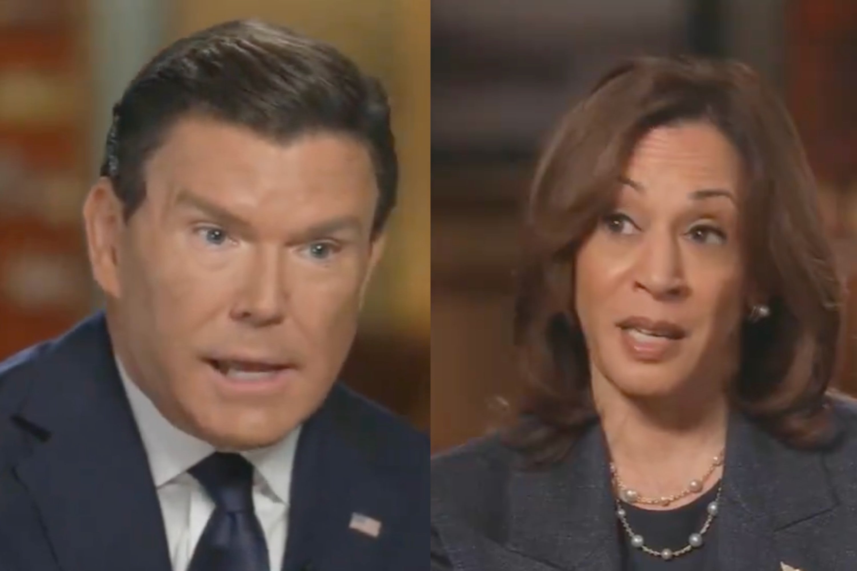 “I understand the criticism,” Bret Baier said of a commenter who argued he interrupted Kamala Harris too many times during her recent interview