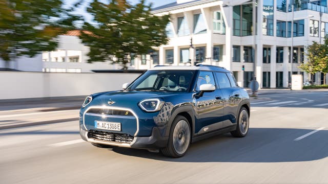 <p>The new electric Mini Aceman fits between the smaller Cooper and larger Countryman models </p>