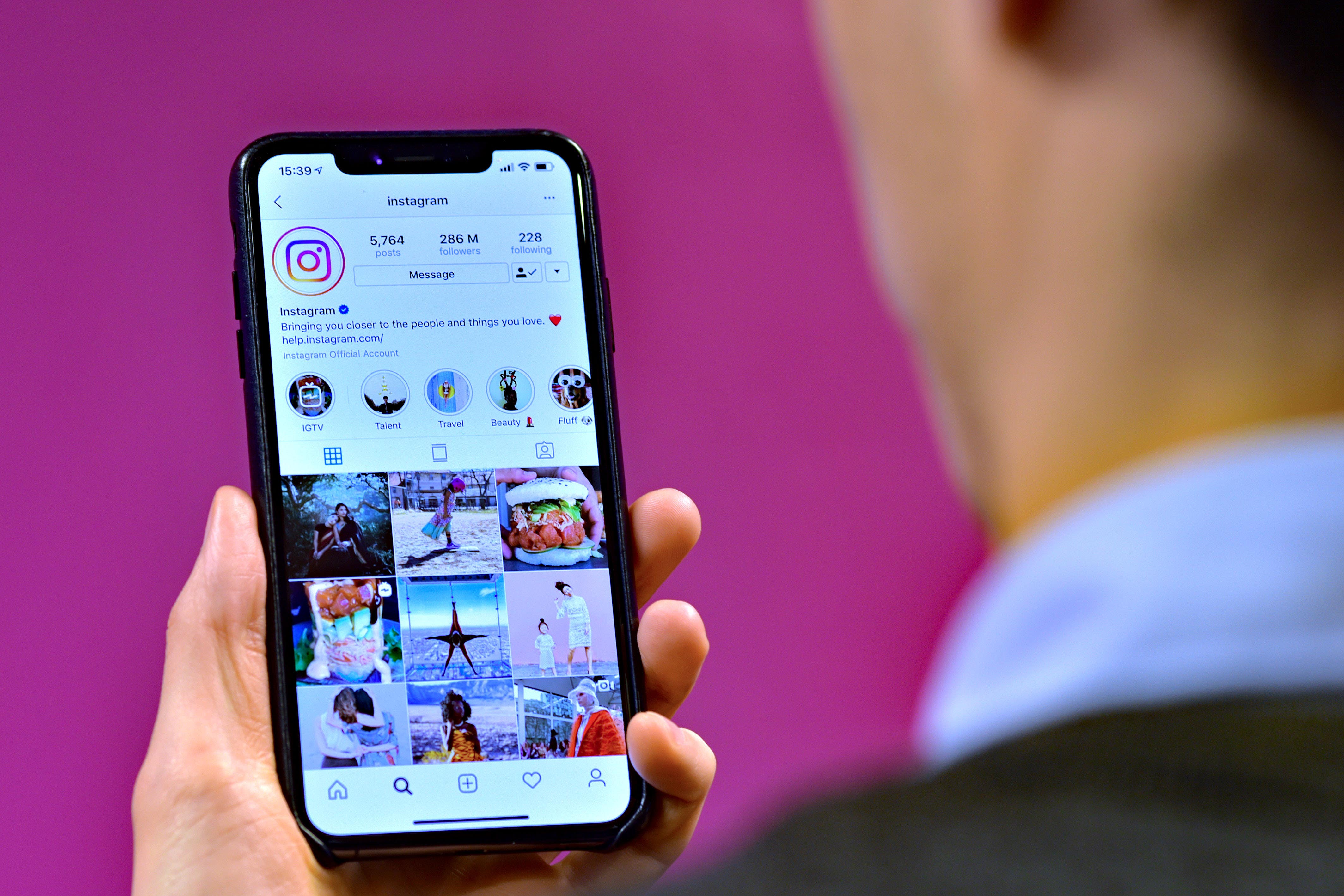 Instagram has announced new safety features to target sextortion scams and help better protect teenagers on the social media platform (Nick Ansell/PA)